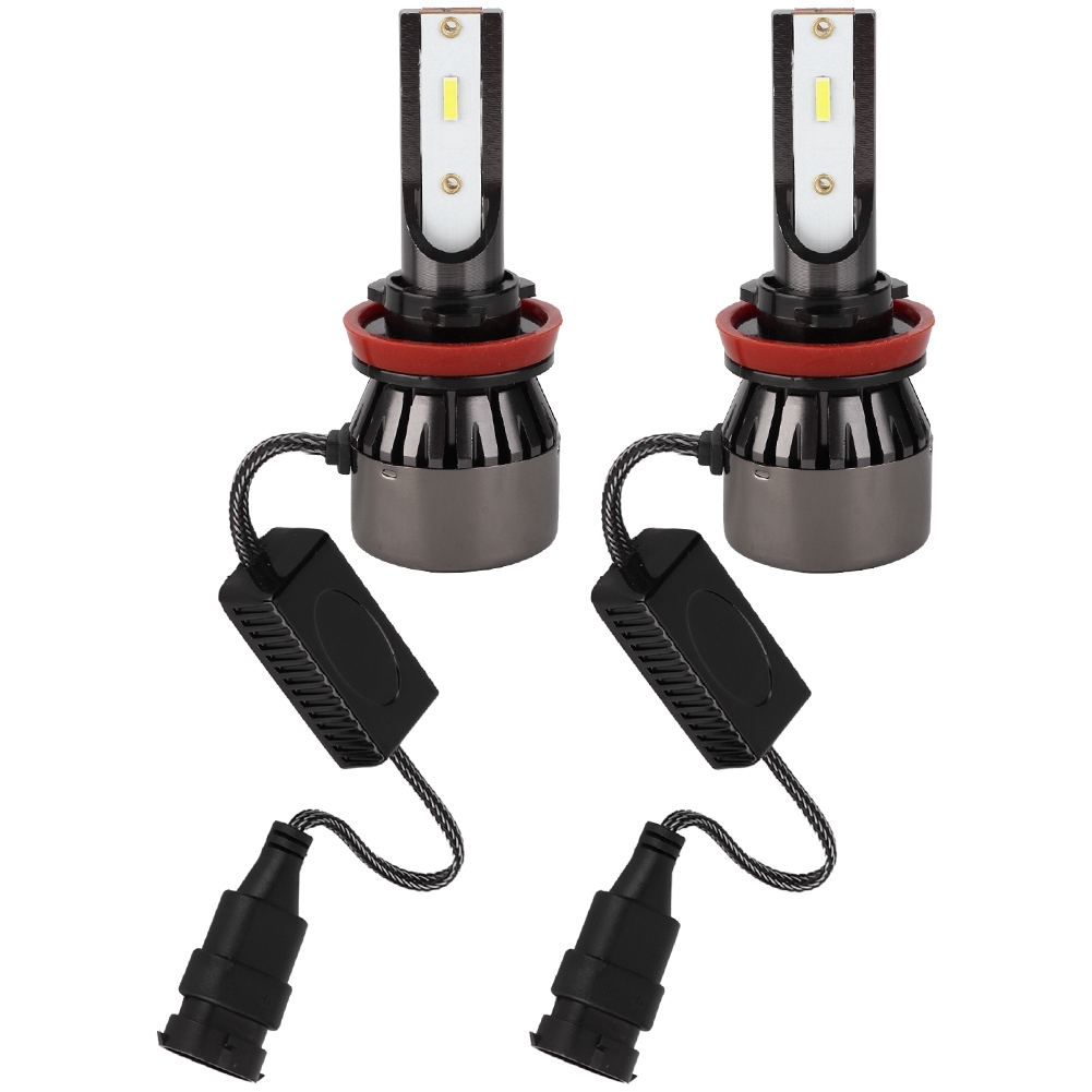 2er-pack Ultrahelle Weiße L8-led-lampen 60w 6000k Für Autoscheinwerfer (kompatibel Mit H8, H9 Und H11)