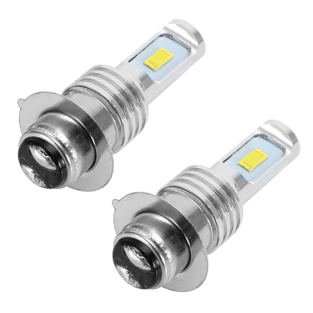 2er-pack Weiße 80w 6000k Led-lampen Für H6/p15d Nebelscheinwerfer Mit Decoder