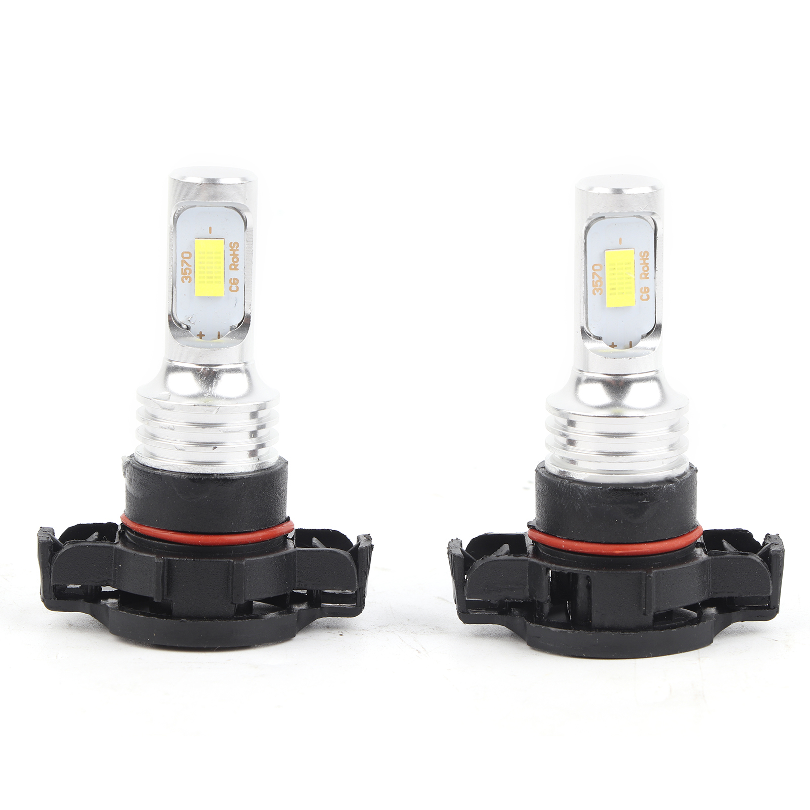Set Mit 2 Weißen 80w 6000k Led-lampen Für Nebelscheinwerfer, Kompatibel Mit H16/5202