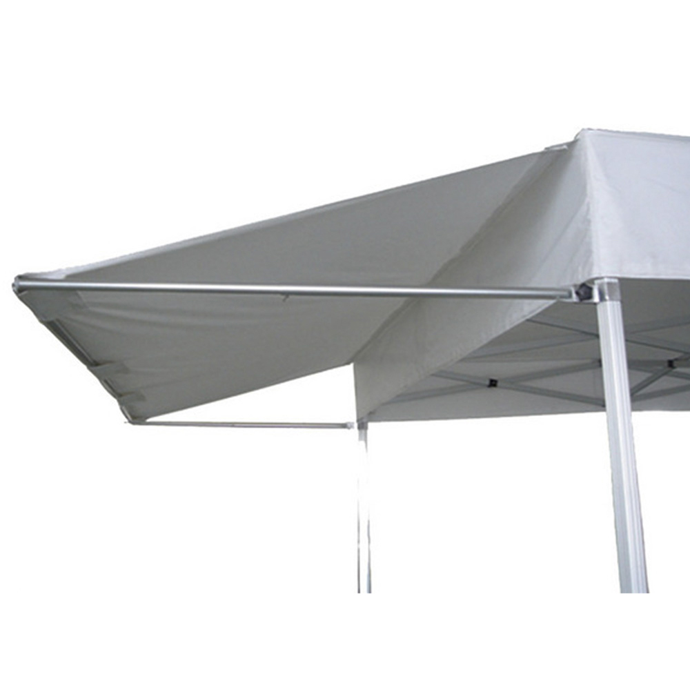 Faltzelt Mit 3 Meter Langem, Weißem Pvc-sonnenschutz (520 G/m²)