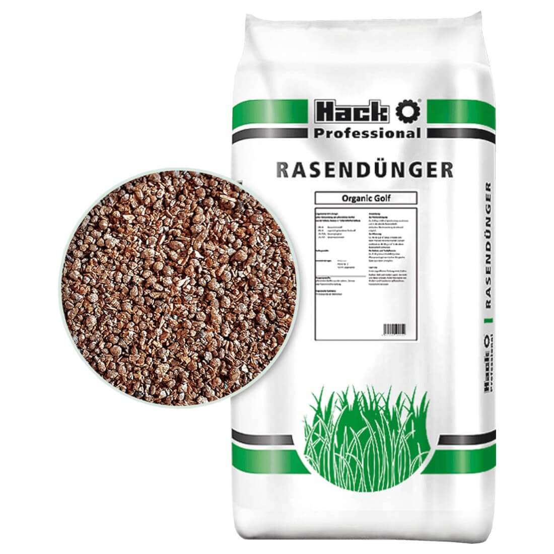 Hack Profi Rasendünger Organic Golf 20 Kg Profidünger Greens Fairways