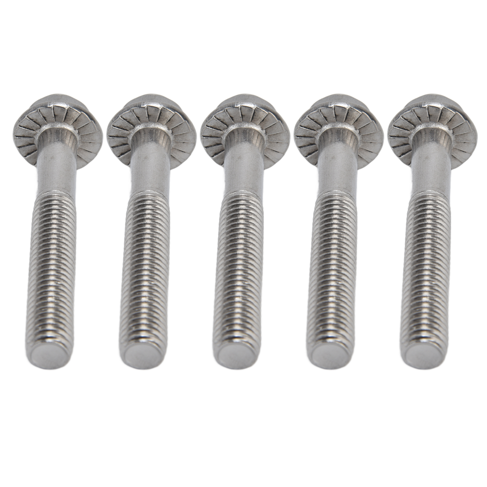 20 Stück M10x1,5 Schrauben A2‑70 Edelstahl Flansch-sechskantschraube Mit Dichtung Din6921m10x65