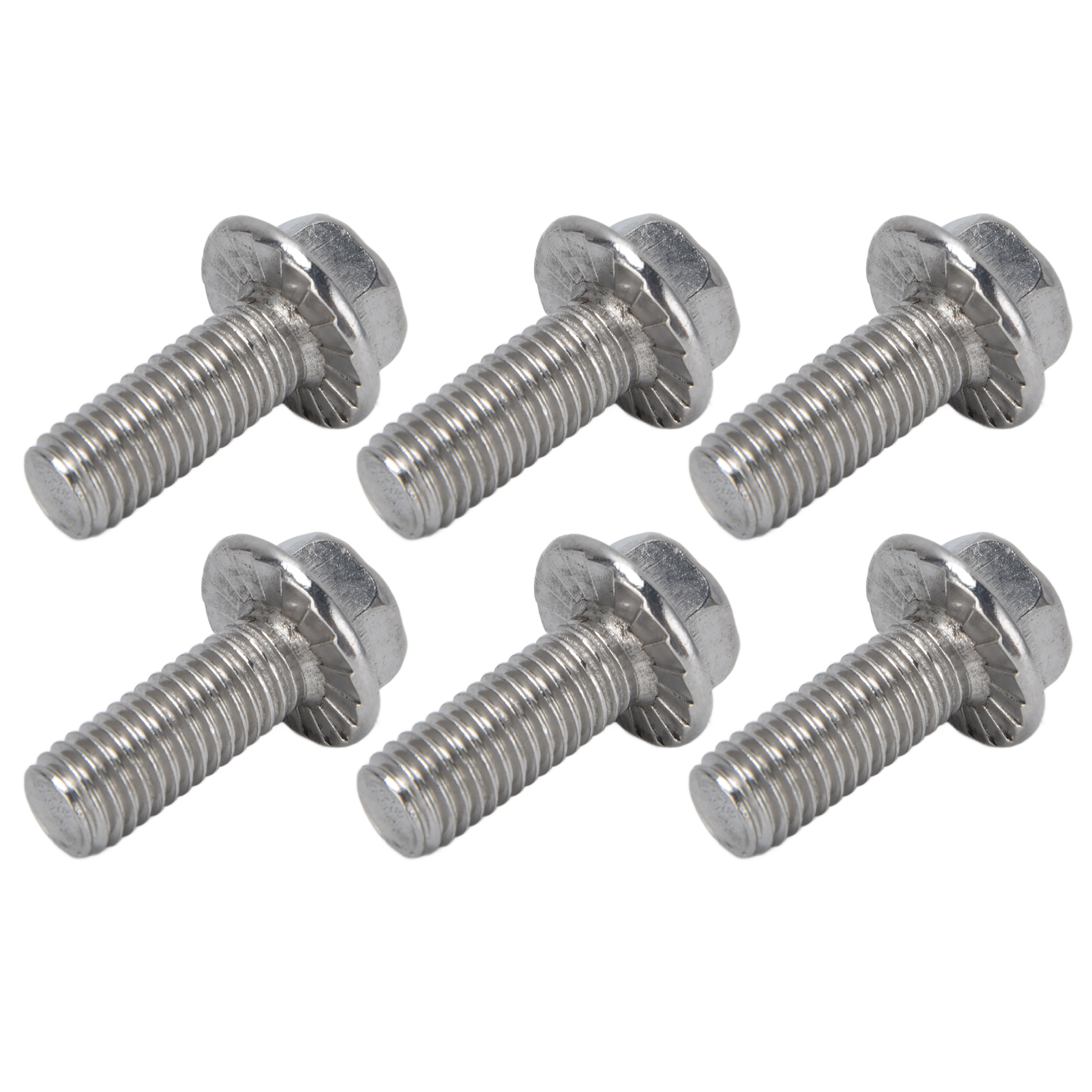 20 Stück M10x1,5 Schrauben A2‑70 Edelstahl Flansch-sechskantschraube Mit Dichtung Din6921m10x25