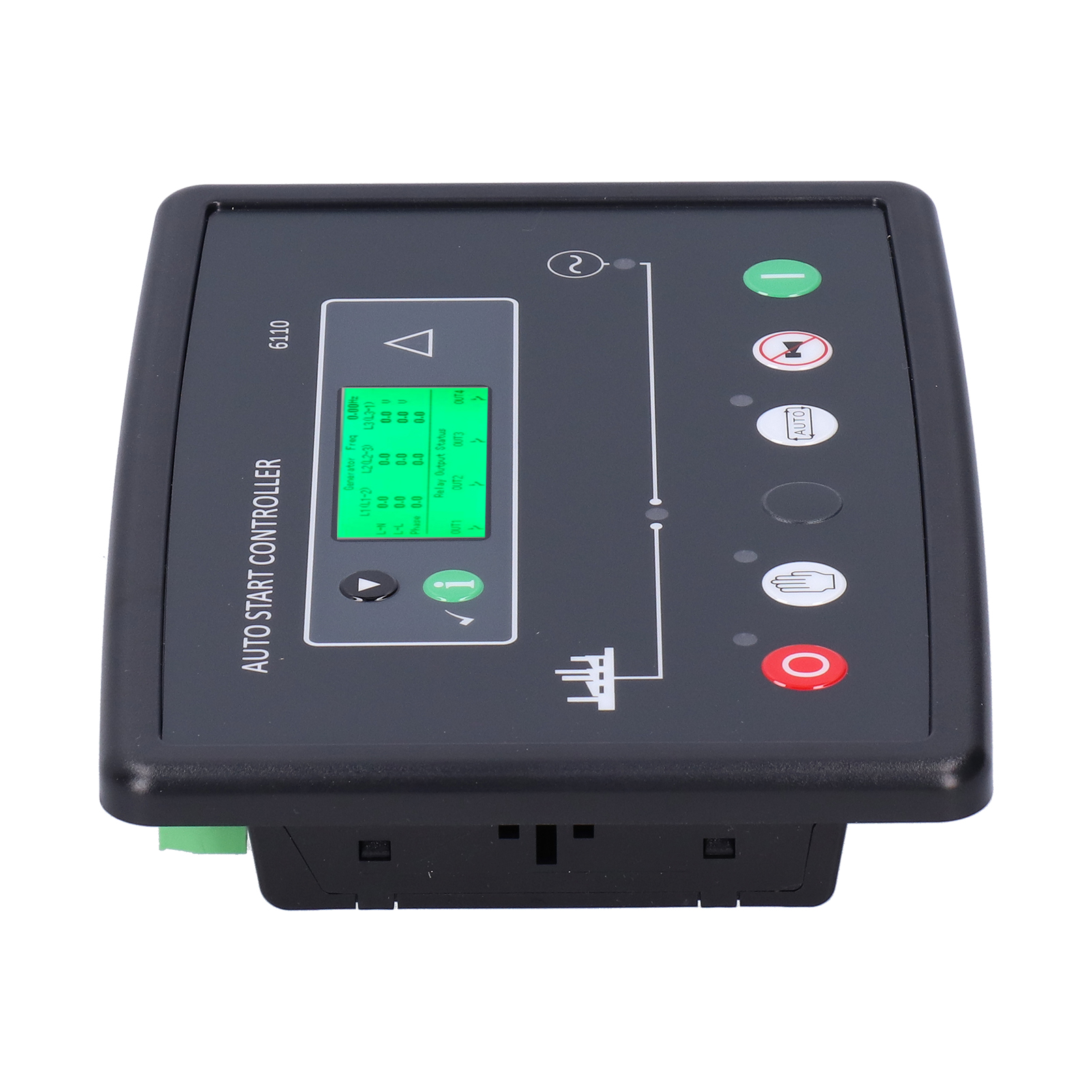 Generator-steuermodul, Elektronischer Controller Mit Flüssigkristallanzeige Dse6110, Dc 8–35 V
