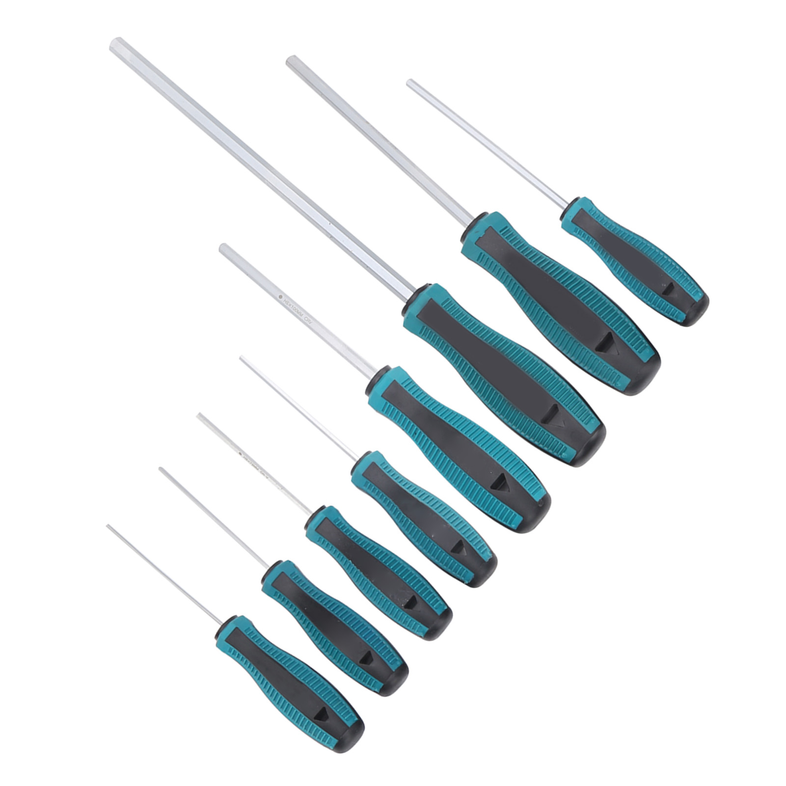 8-teiliges Set Flachkopf-sechskantschraubendreher Mit Magnetkopf Und Aufbewahrungstasche – Ideal Für Den Täglichen Gebrauch Und Die Wartung.