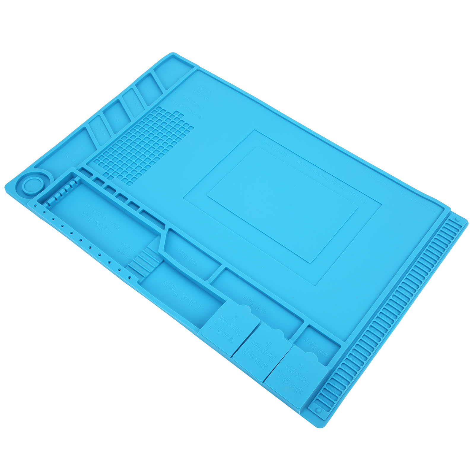 Magnetische, Wärmeisolierende Silikonmatte, Antistatisch, Zum Löten, Für Handy- Und Pc-reparaturen