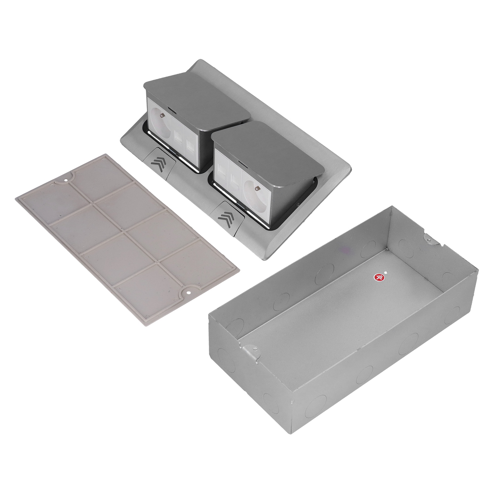 Pop-up-steckdose, Tischsteckdose, Bodenladestation, Verteilerdose, 250 V, 16 A, J26, Schnellverschluss