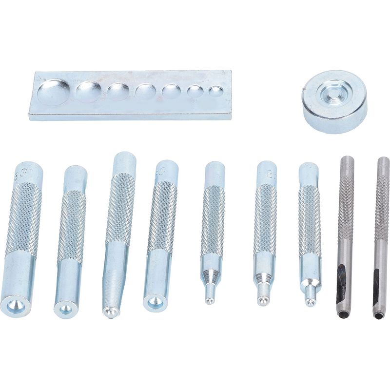 Ösenstanzwerkzeug-set, Druckknopfnietsetzer, Lederhandwerks-set, Hardware