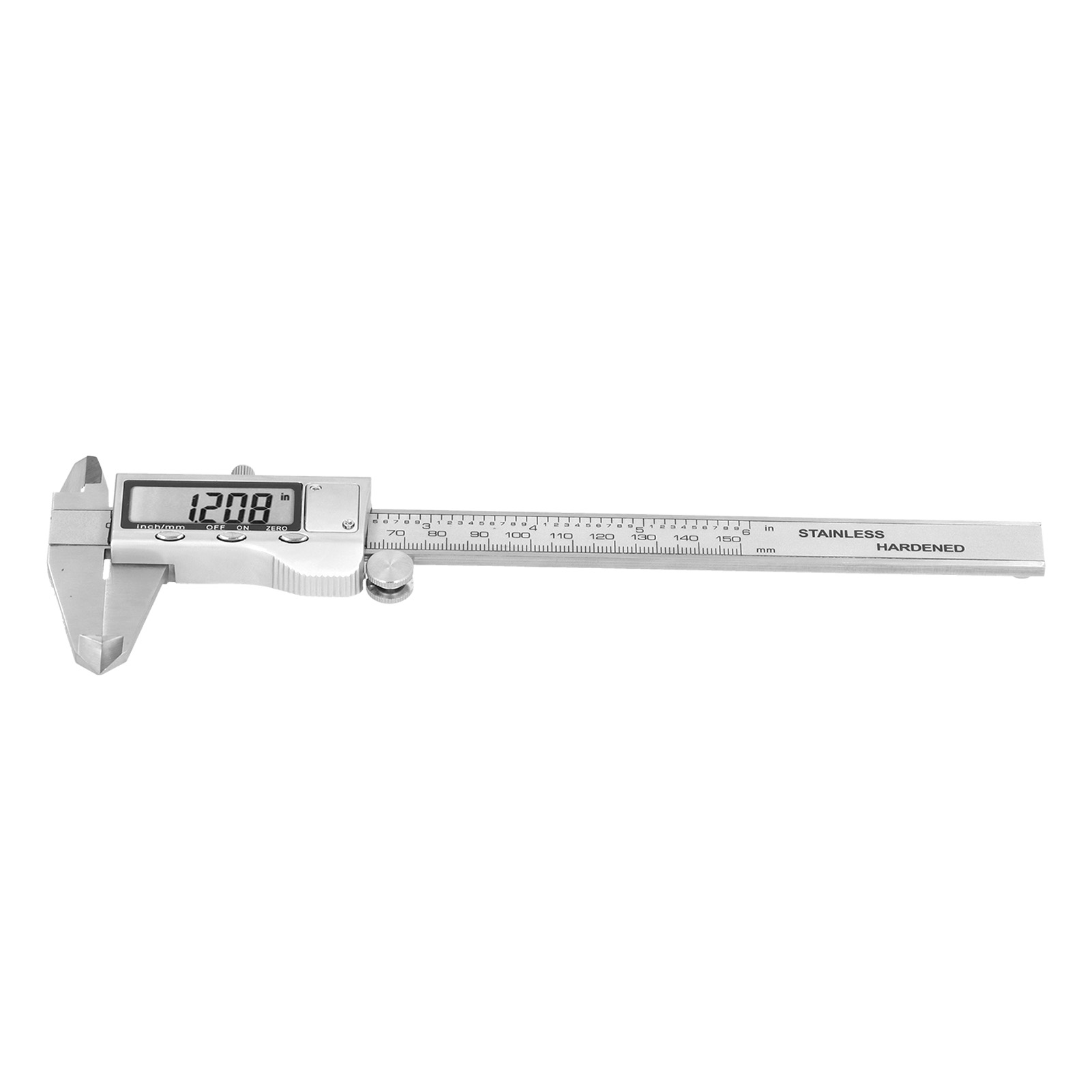 150 Mm/6 Zoll Messschieber Aus Edelstahl, Elektronisches Digitallineal Mit Großem Lcd-display