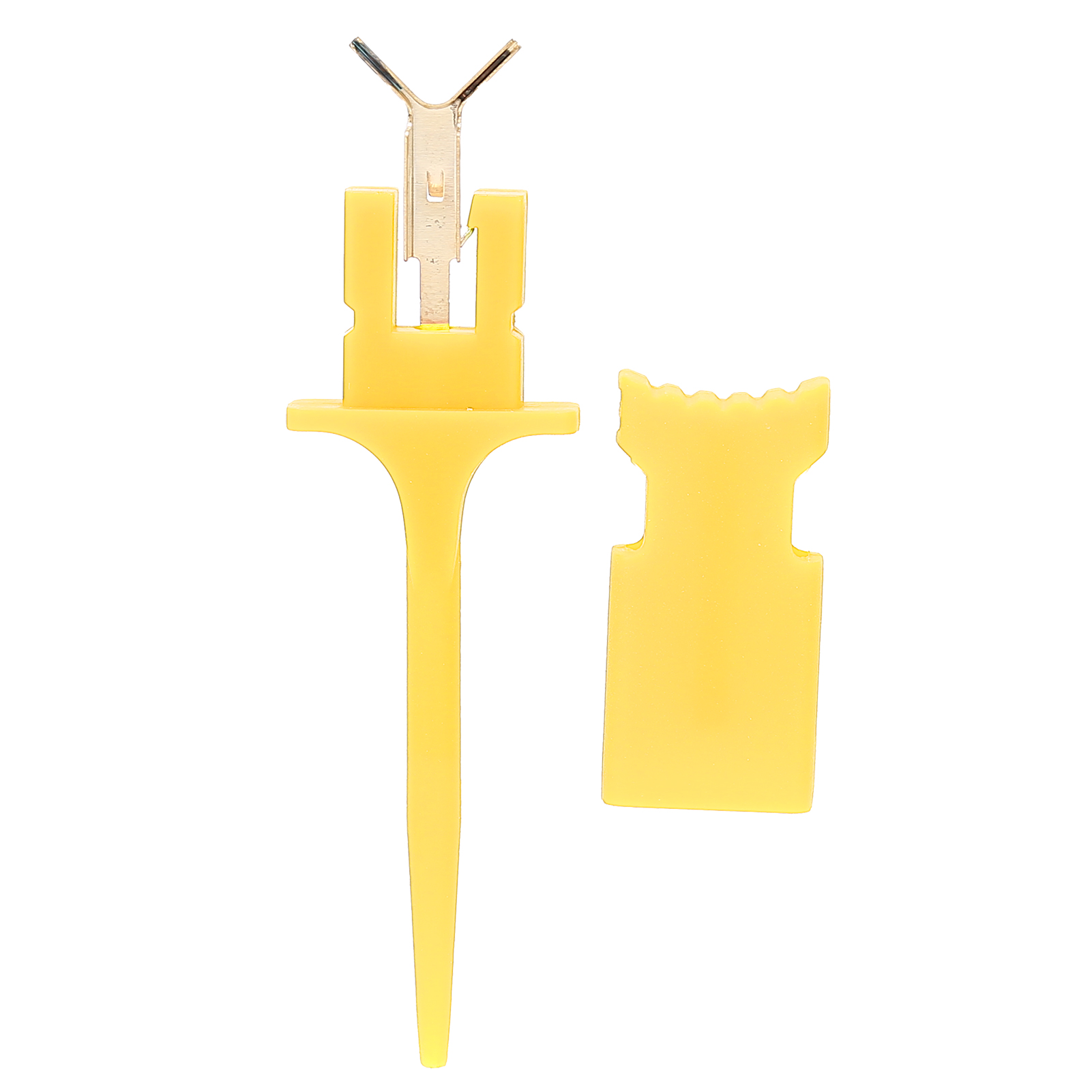 Mini-ic-testclip Pa Für Elektronik-experimente, Reparatur Und Wartung (gelb)