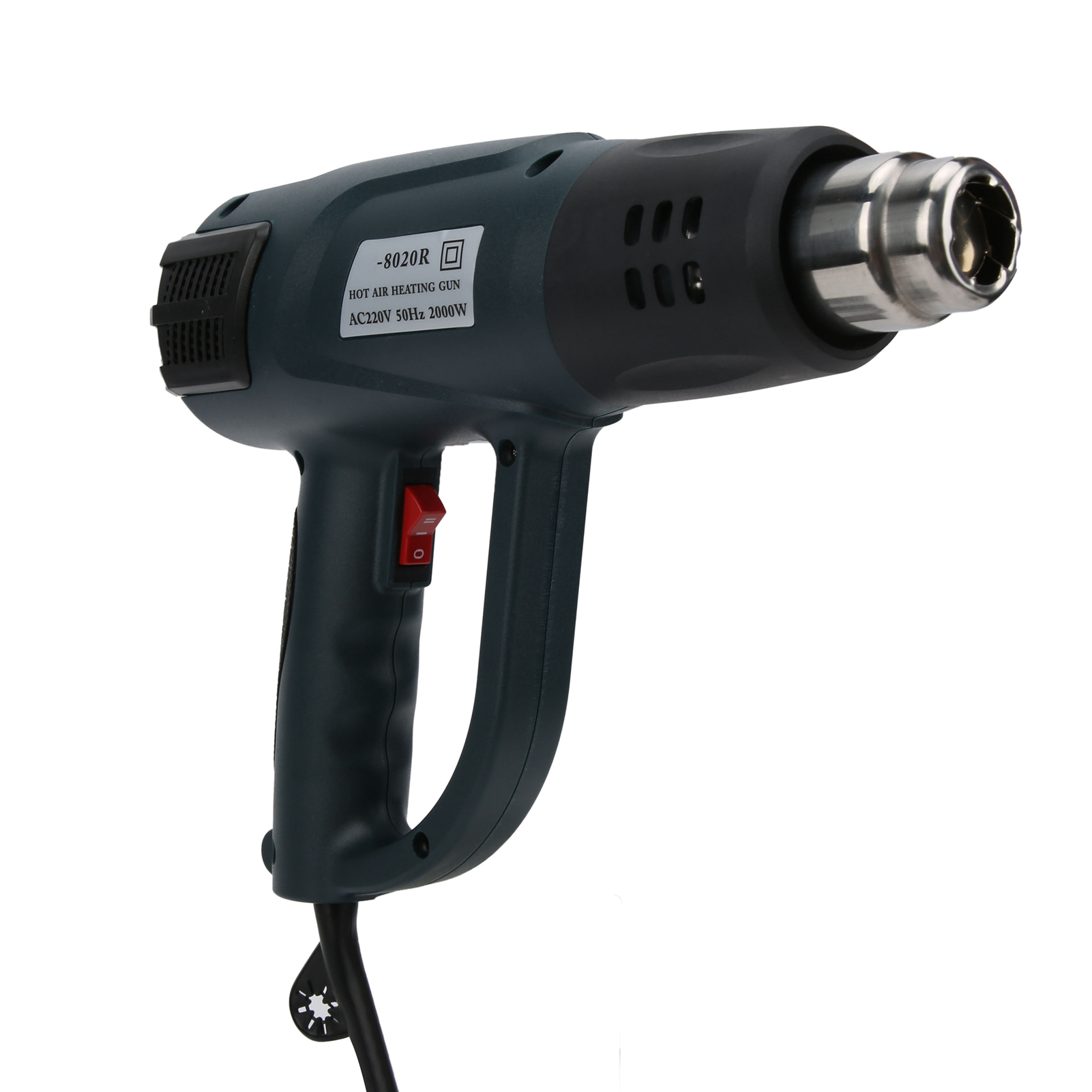 Tragbares Heißluftgebläse Mit Elektronischer Temperaturregelung, 2000 W, Modell Gj-8020reu, Stecker 220 V