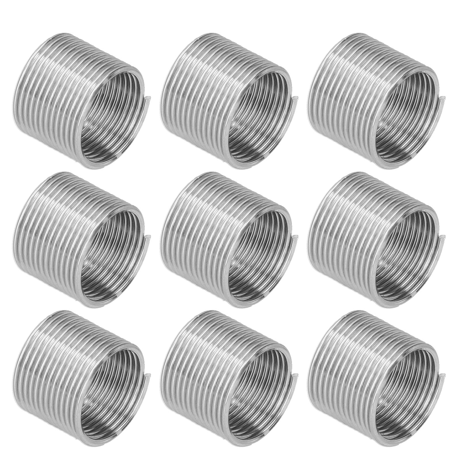 20-teiliges Gewindereparaturset M14 X 1,25 Spiralring-einsatz-reduziermutter-gewinde-expansionsnuss-set 1,5d