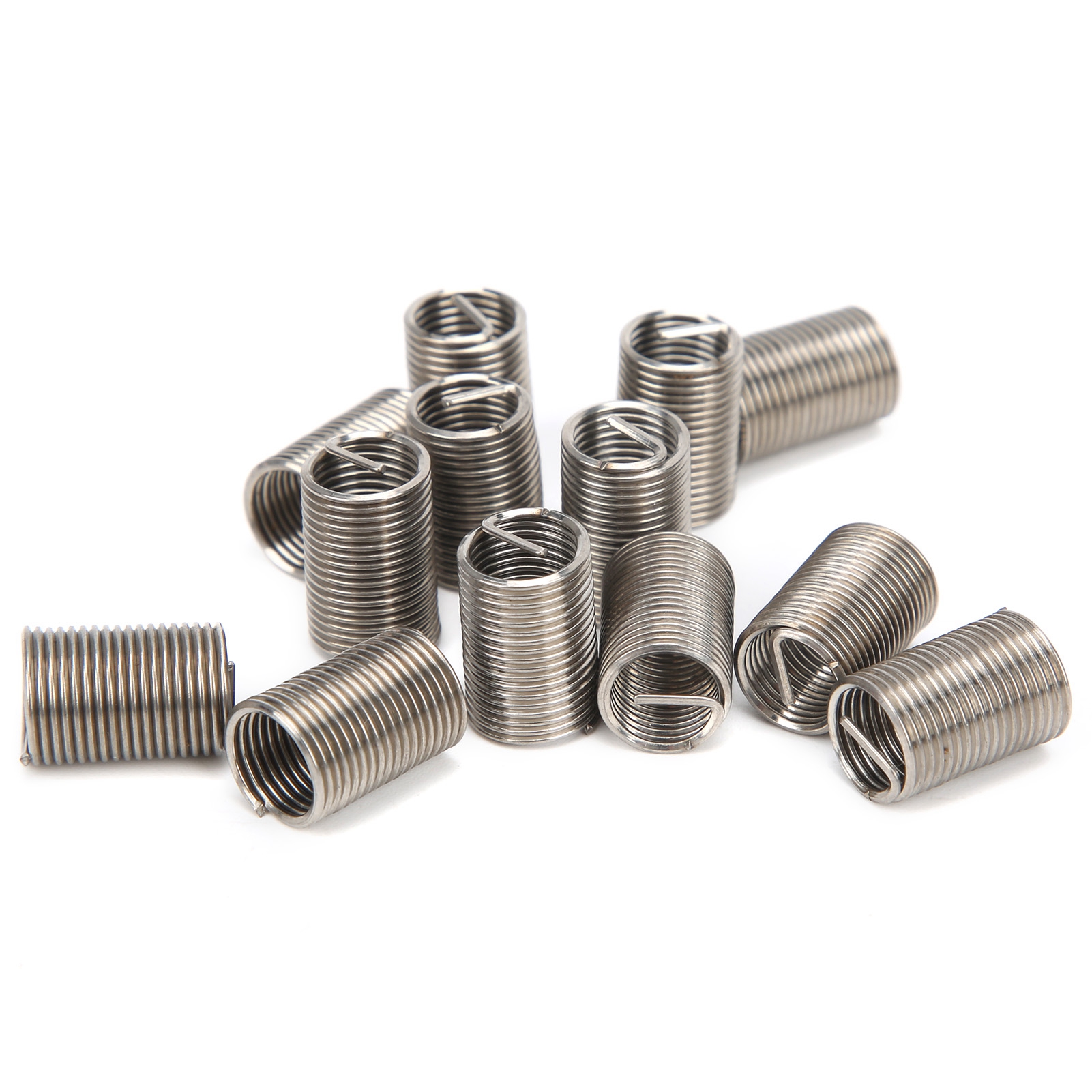50 Stück Gewindeeinsätze, Gewindebuchsen, Hülsenschutz, Schraubenlochreparatur M8x1x3d