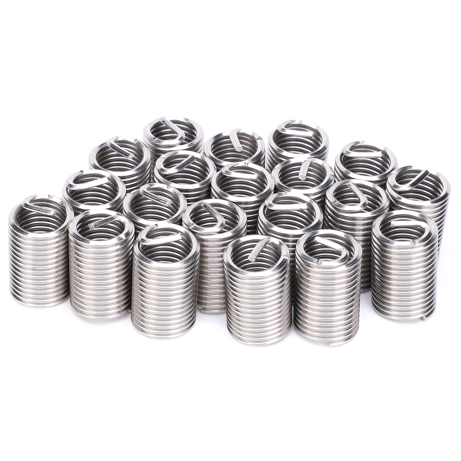 20 Stück Gewindeeinsätze, Reduziermuttern-reparaturwerkzeug, Edelstahl, M14x22,5d