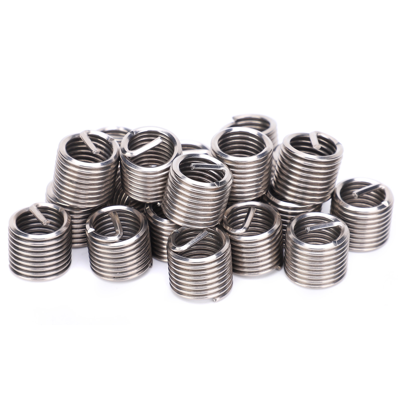 20 Stück Gewindeeinsätze, Reduziermuttern-reparaturwerkzeug, Edelstahl, M14x21,5d