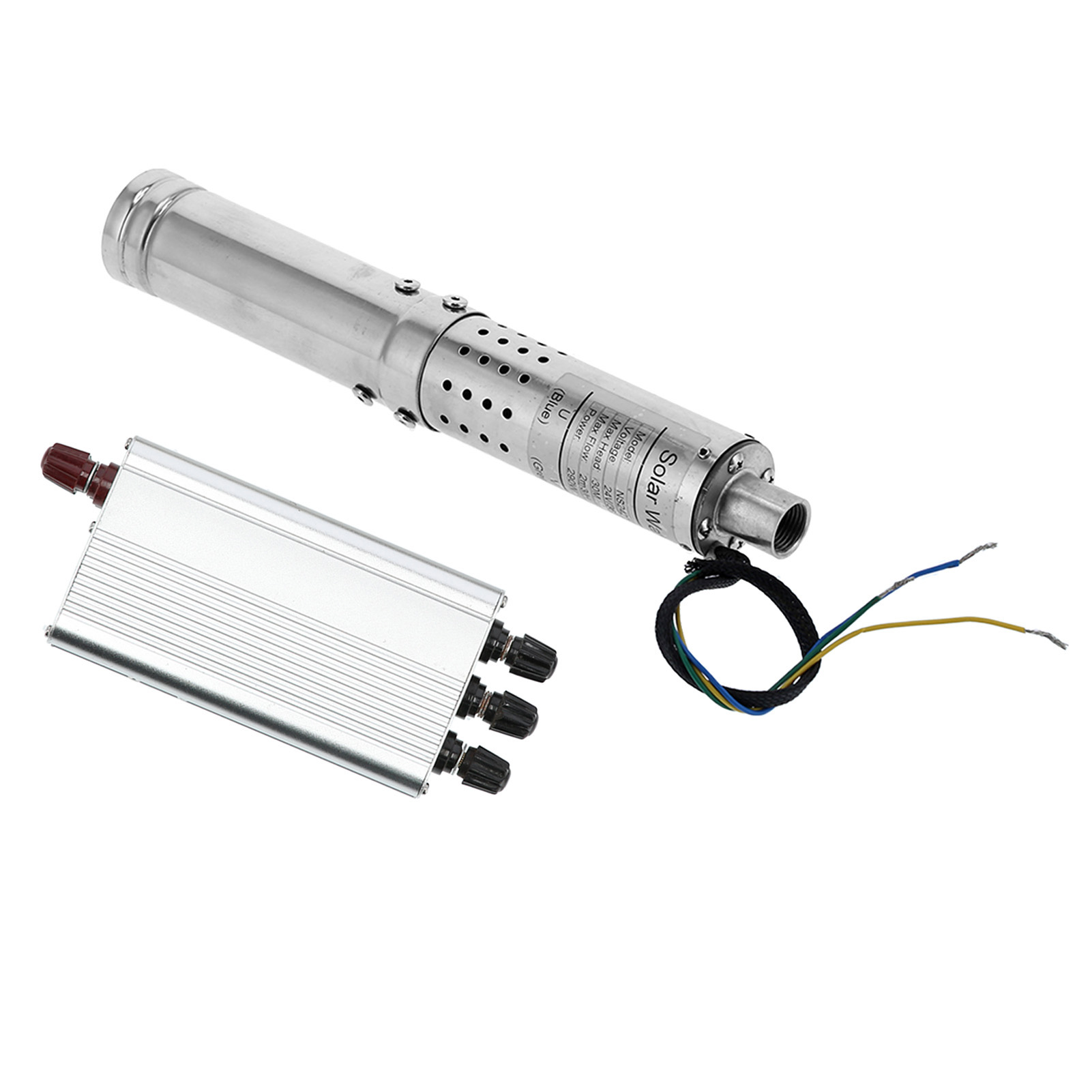 Schraubenpumpe 24v Solar Photovoltaik Dc Bürstenlos Tauchwasser Mit Mppt-regler Ns242t‐40