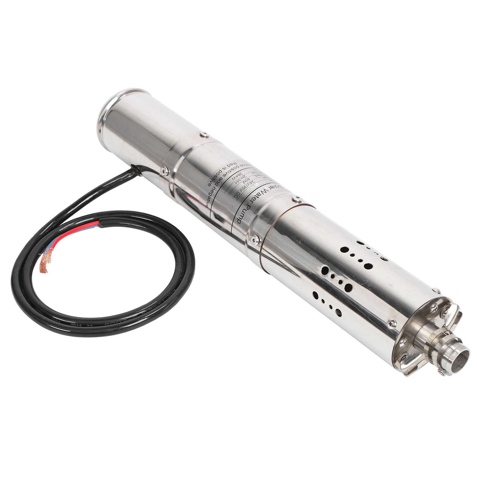 Tauchpumpe Permanentmagnet, Elektrisch, Solarbetrieben, Gleichstrom, Bürstenlos, Mit Integriertem Mppt-regler, 24 V (s243t30)