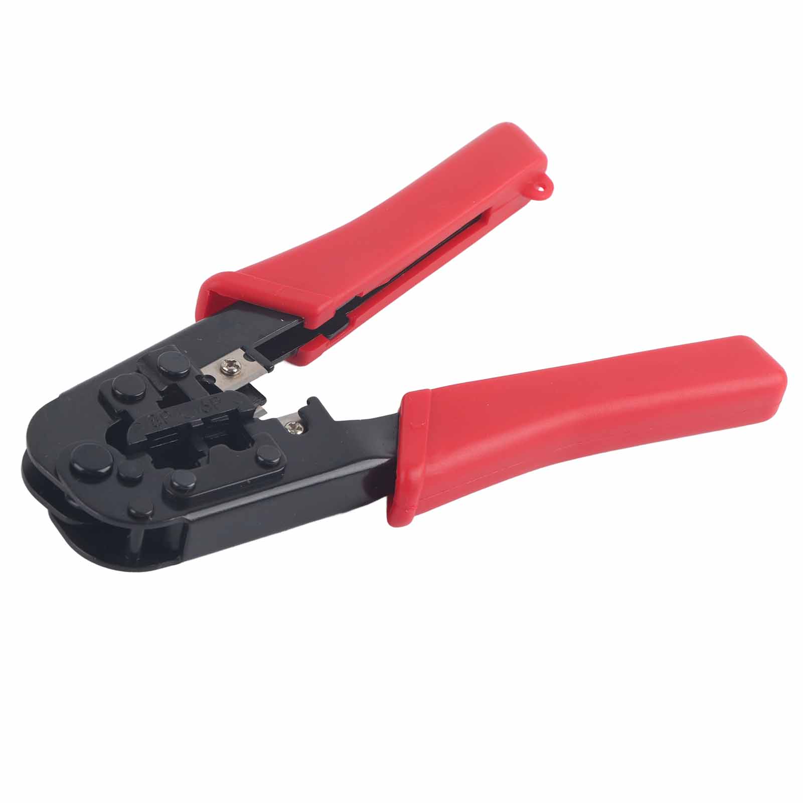 Crimpzange Aus Hochkohlenstoffhaltigem Stahl, Abisolierzange, Kabelcrimpwerkzeug Für Telekommunikationsstecker