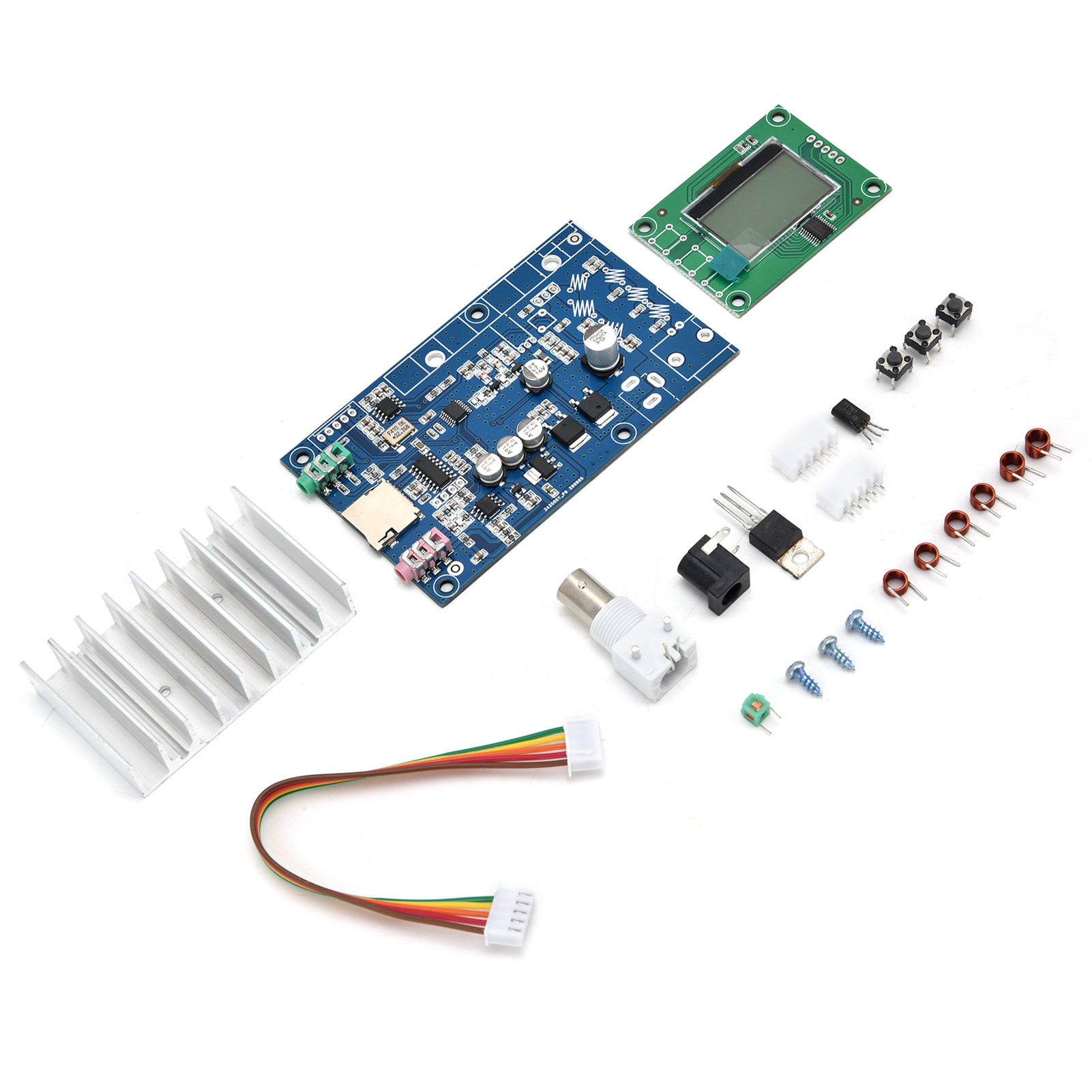 Fm-sendermodul Mit Lcd-display, Einstellbarer Frequenz Und Pll-funkplatine (0,5 W – 7 W)