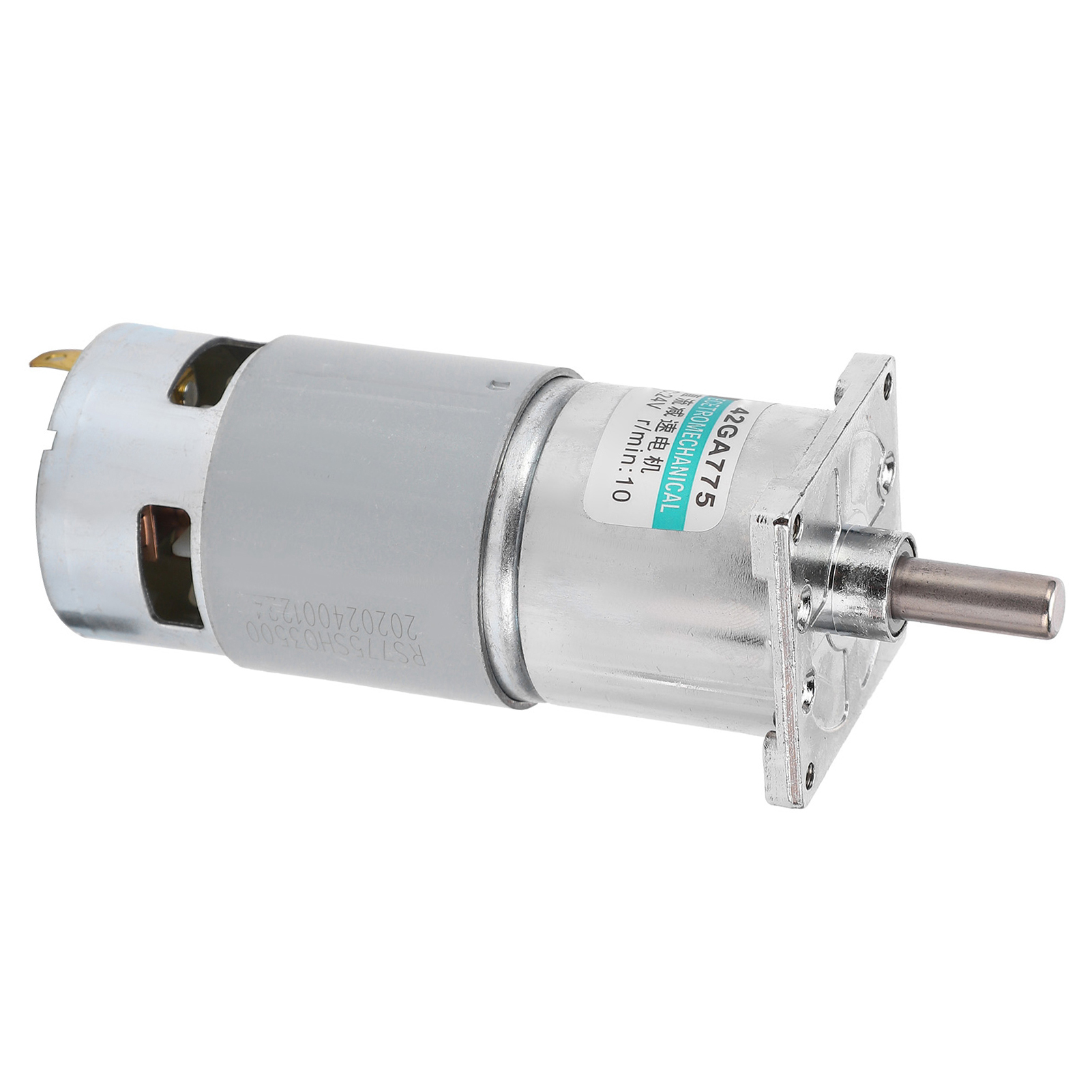 Gleichstrom-getriebemotor, Mikro-niedrigdrehzahl, Cw/ccw, Permanentmagnethalterung, Sportsteuerung, 24 V, Xd42ga755 (50 U/min)