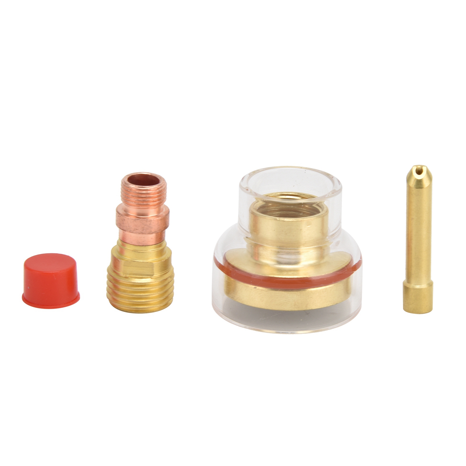 1,6-mm-wig-schweißset, Schweißbrenner, Glasdüse, Argon-schweißbrenner Für Wp 17/18/26