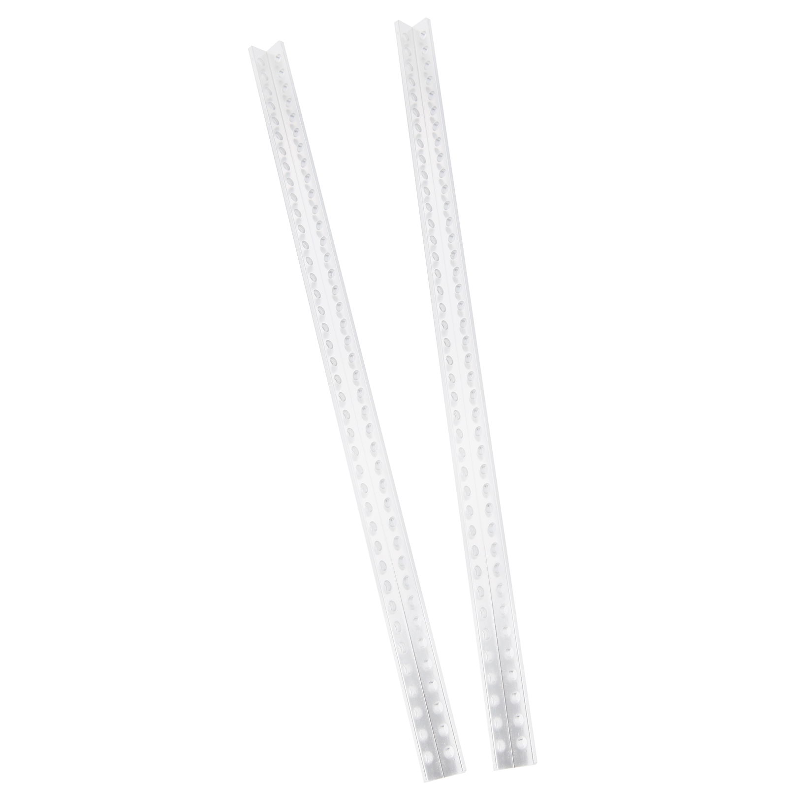 2 Stück Aluminium-strangpressprofil L-förmiger Träger 40 Löcher Roboterzubehör 12x12mm 3103-0040-0328