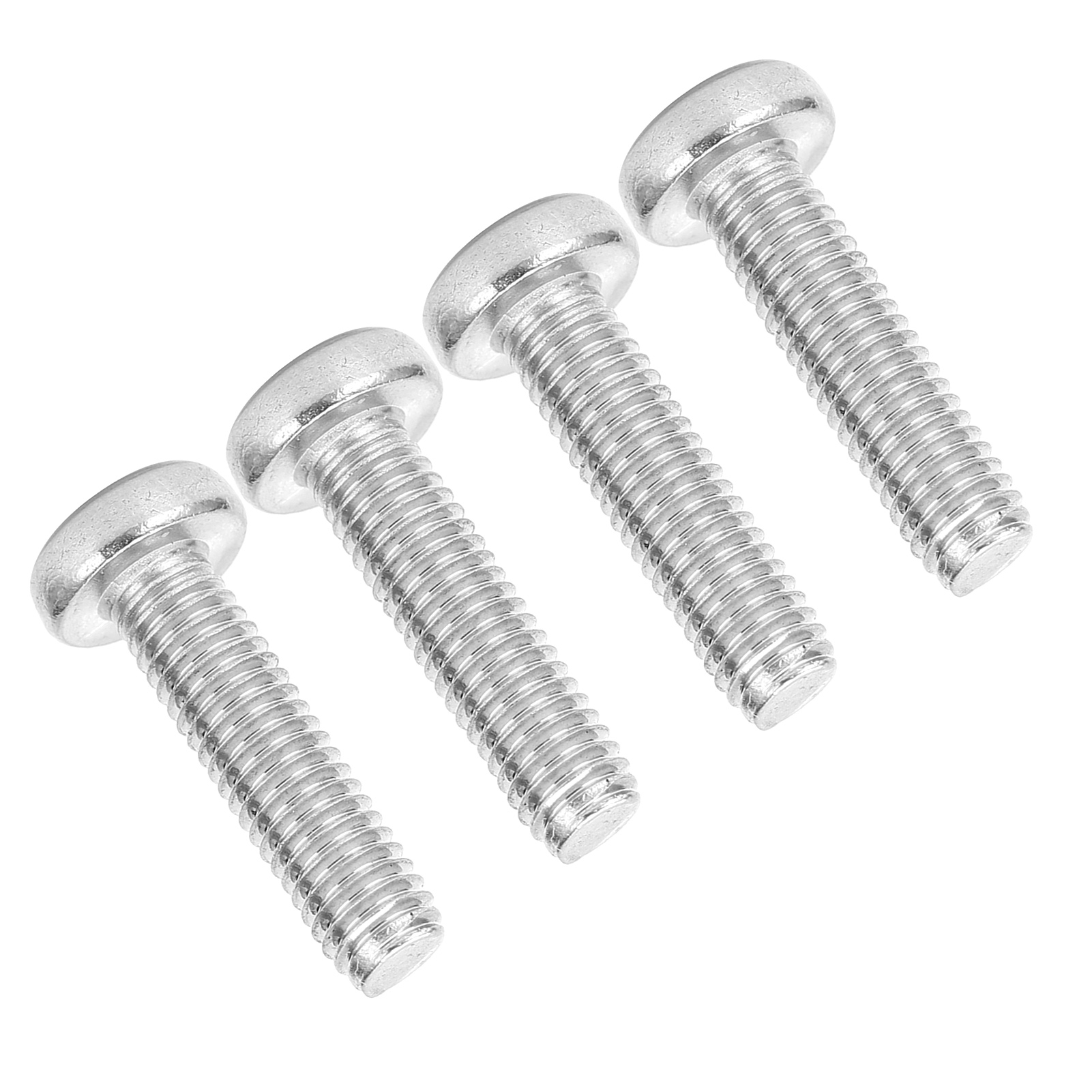 100 Stück Kreuzschlitzschrauben, Edelstahl 304, Silberfarben, Linsenkopf M5, 20 Mm, Gewindespindel-werkzeuge