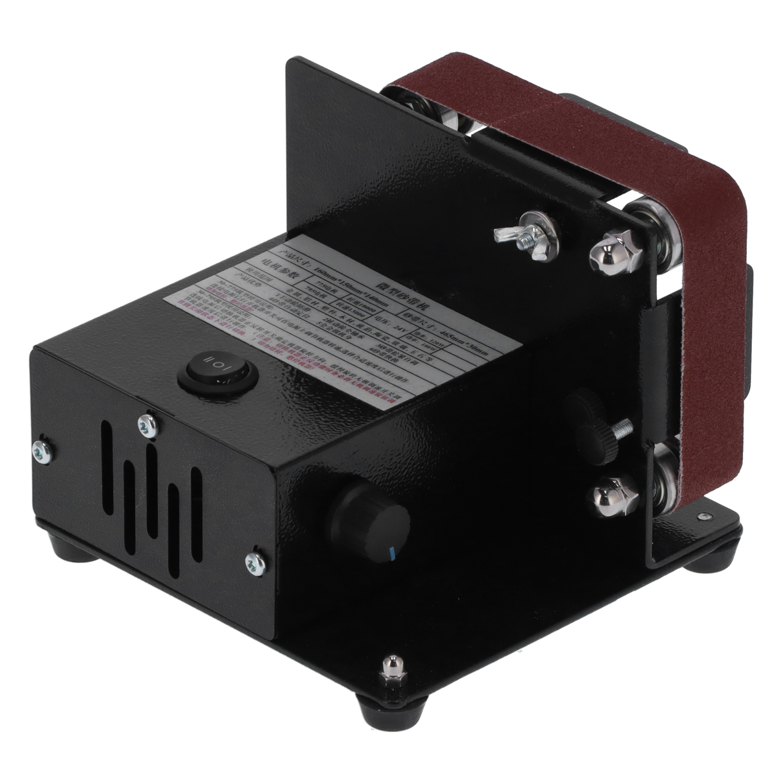 Mini-bandschleifmaschine Für Tischgeräte, Tischschleifer, Holzbearbeitungswerkzeug, Ac100v‐240v, Xyf‐30‐795eu-stecker