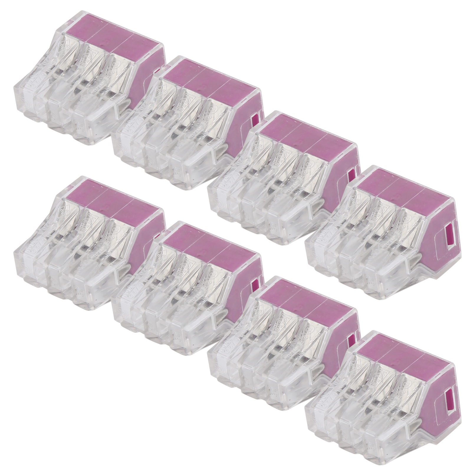 50-teiliges Set Mit Verdrehungsfreien Schnellverbindern Für Elektrische Kabel (pct-106)