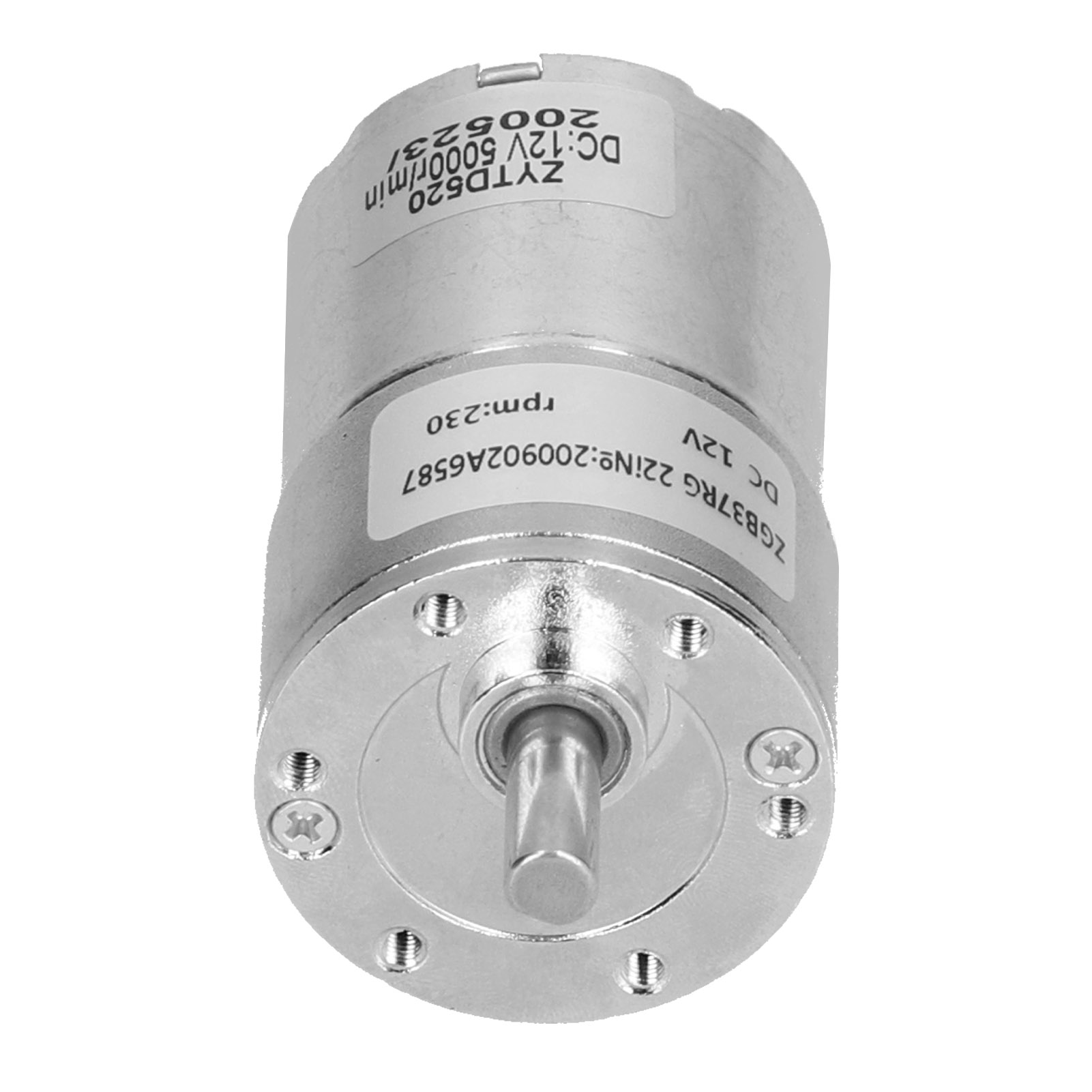 Zgb37rg 230r‐12v Hochdrehmoment-getriebemotor Elektrischer Mikro-getriebemotor