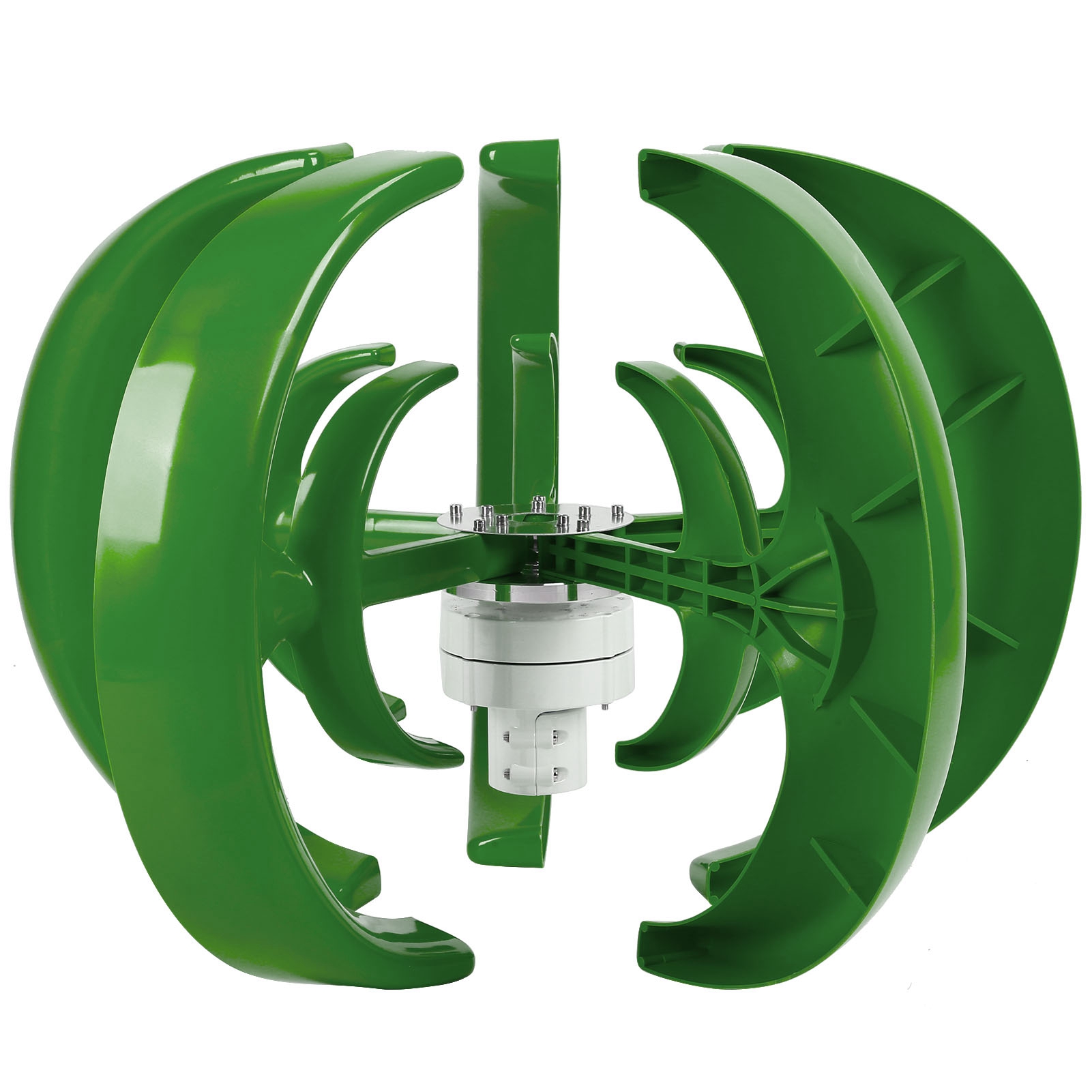 Windgenerator 5-blatt Doppelschicht Vertikalachsen Stromerzeuger Baugruppenteile 600w (48v)