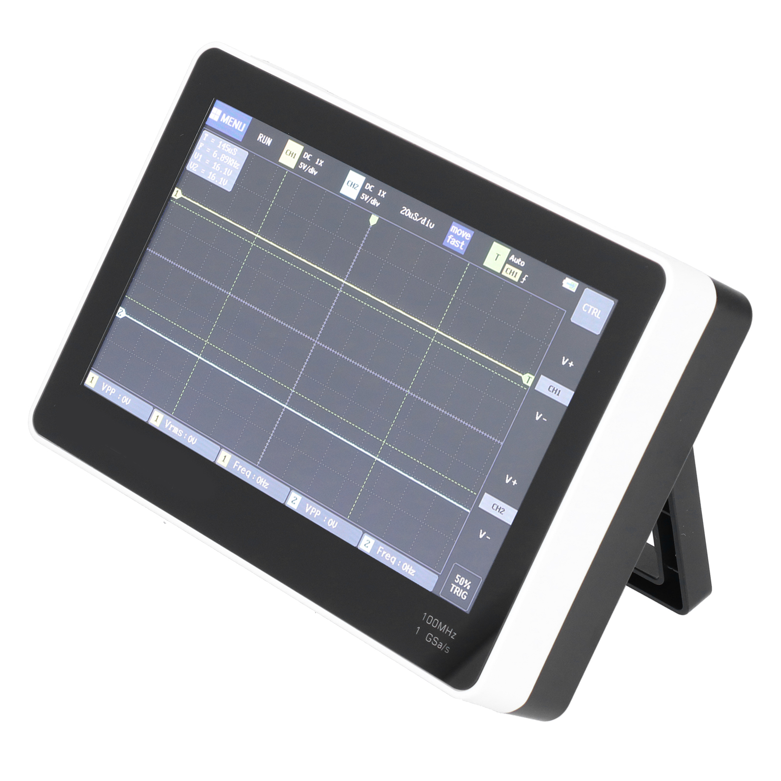 Digitales Oszilloskop 2-kanal Usb-touchscreen-oszilloskop Für Fernwartung