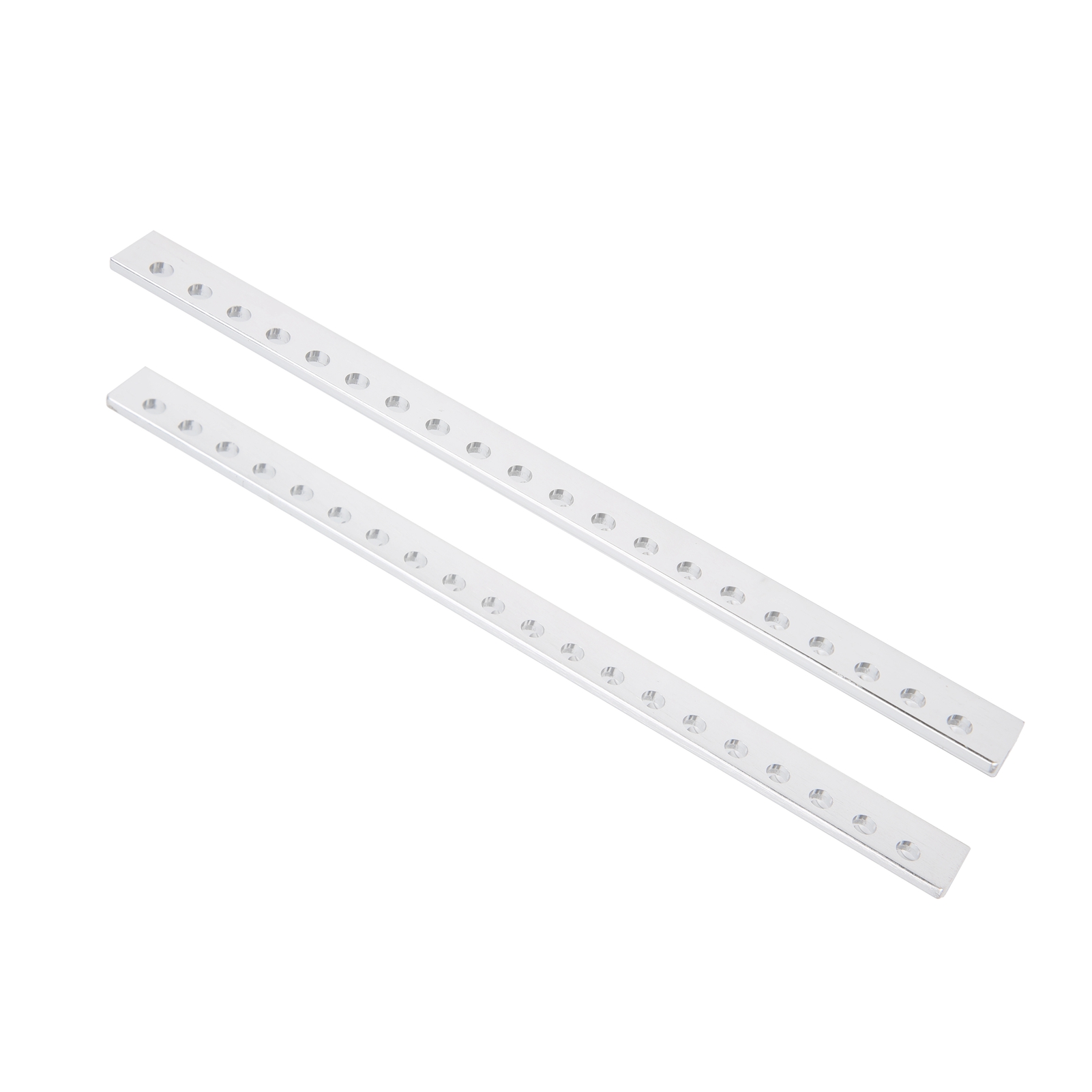 2 Stück Aluminium-strangpressprofil L-förmiger Träger 20 Löcher Roboterzubehör 12x12mm 3103-0020-0168