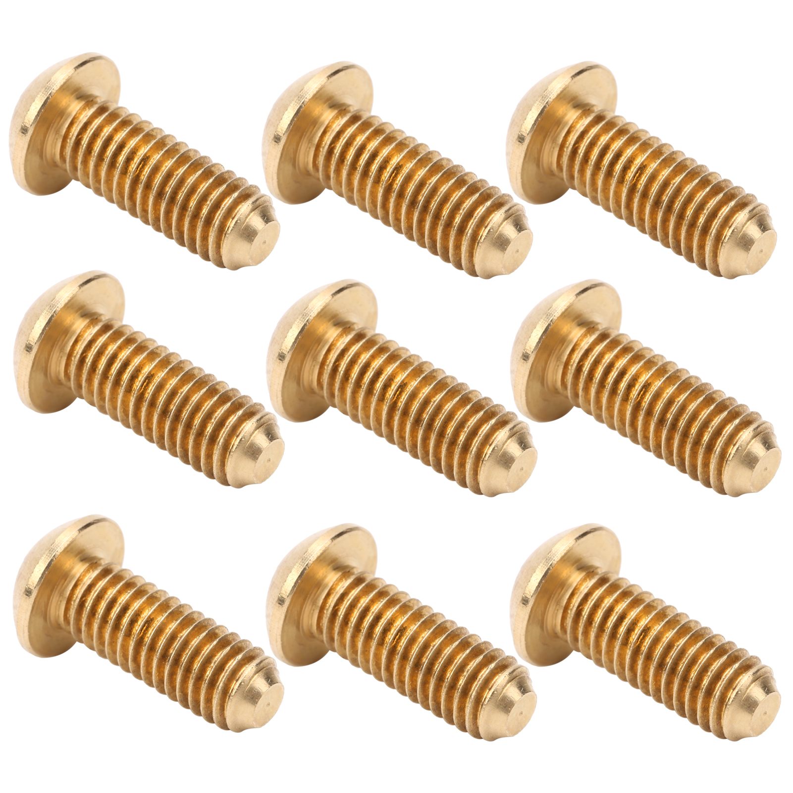 50 Stück Runde Innensechskantschrauben Aus Kupfer, Befestigungselemente, Hardware-werkzeuge, Industriebedarf M6m6x16