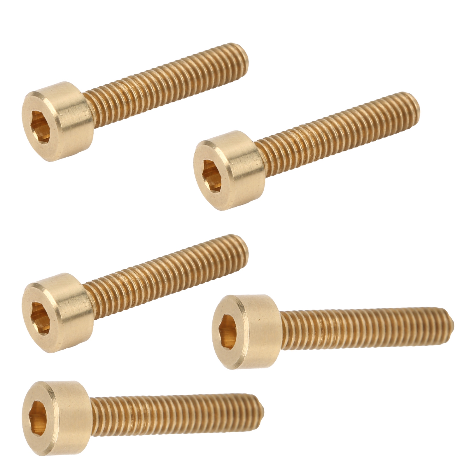 50 Stück Innensechskantschrauben Aus Kupfer, Befestigungselemente, Hardware-werkzeuge, Industriebedarf M4m4x20