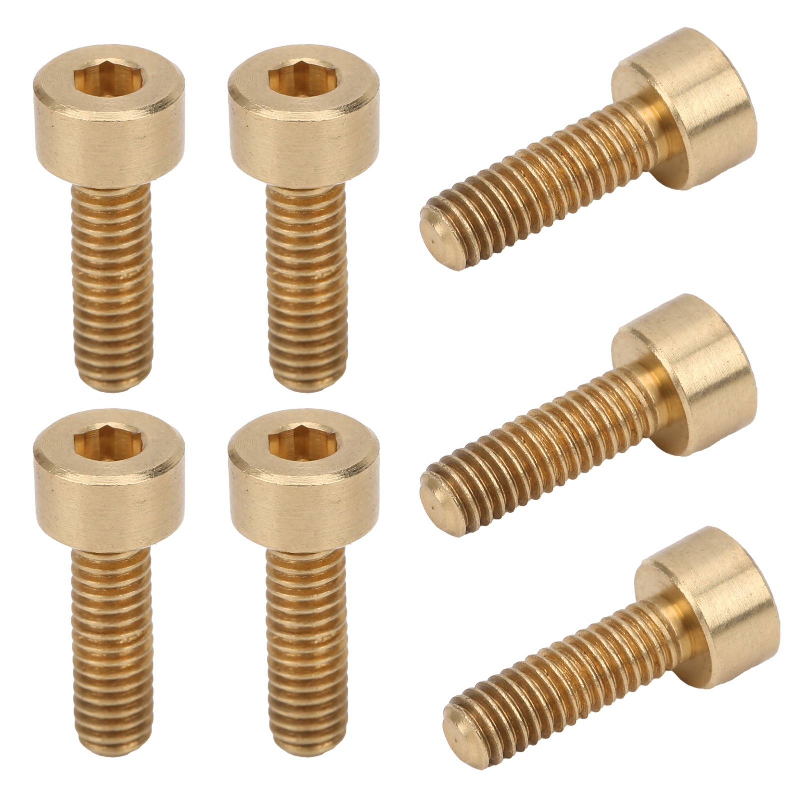 50 Stück Innensechskantschrauben, Kupferbefestigungselemente, Hardware-werkzeuge, Industriebedarf M4m4x12