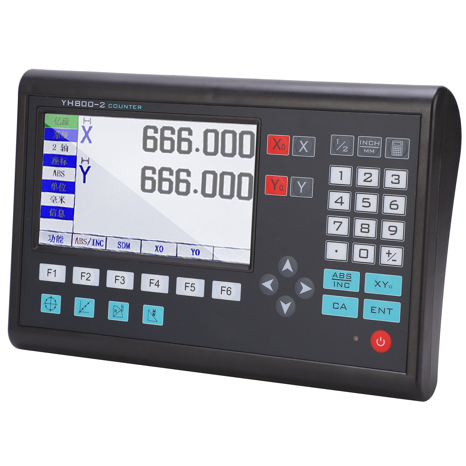 Digitalanzeige, 2-achsen-lcd-linear-encoder Mit Hoher Genauigkeit, Ttl-inkrementierung Für Fräsmaschinen, Eu-stecker, 250 V