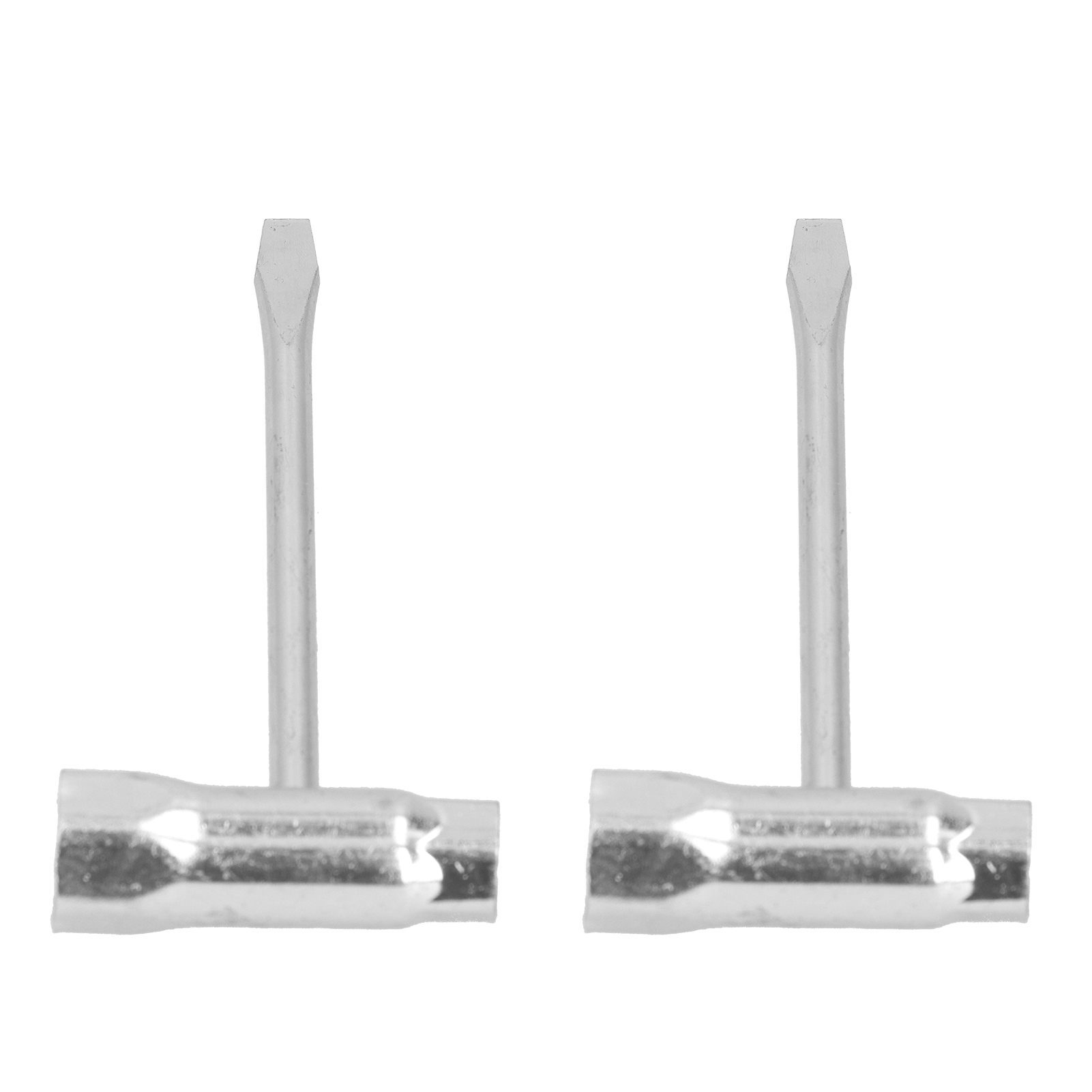 2 Stück T-förmiger Kettensägen-kombinationsschlüssel, Steckschlüssel, Gartenwerkzeugzubehör 13 X 19 Mm