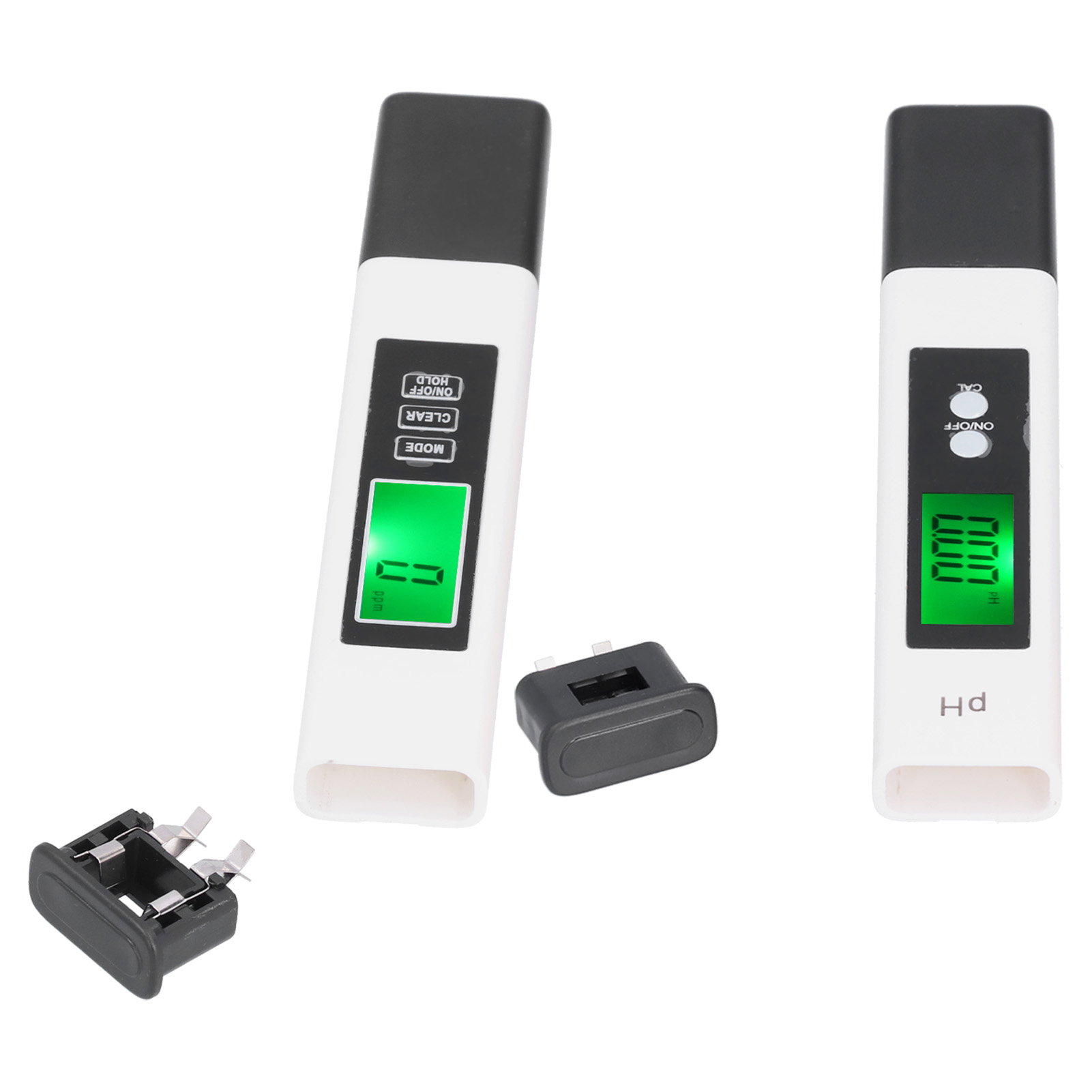 Ph- Und Tds-messgerät-kombination 0,01 Ph, Hochpräziser Stift, ±2 % Messgenauigkeit, 3-in-1-elektrochemisches Temperaturmessgerät (a2 (weiß), Ph02sl (weiß))