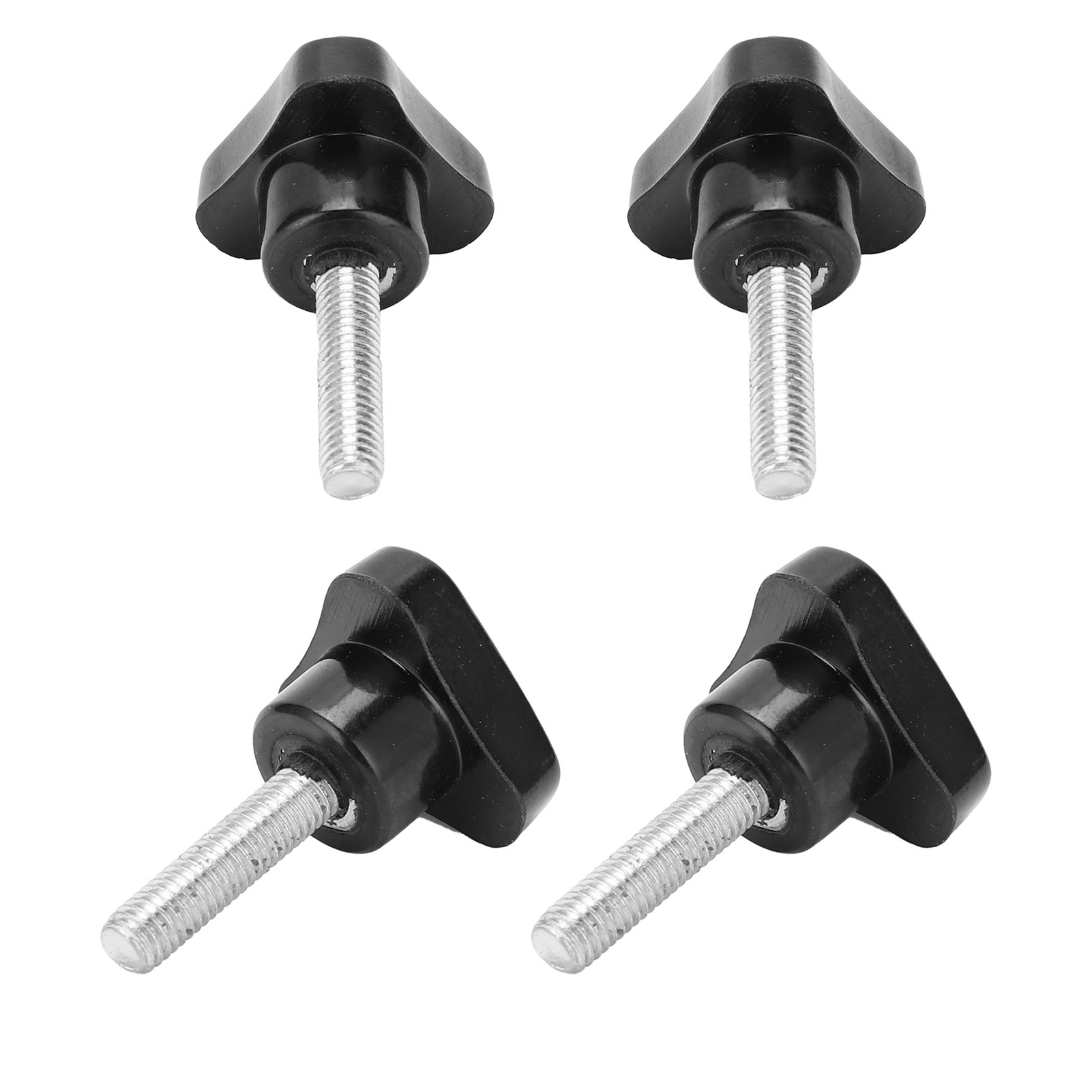 10 Stück Drehknopfbolzen, Handgriff, Drehknopfmutter, Schraube, Dreieck-verriegelungsgriff, Hardware M5x20x20