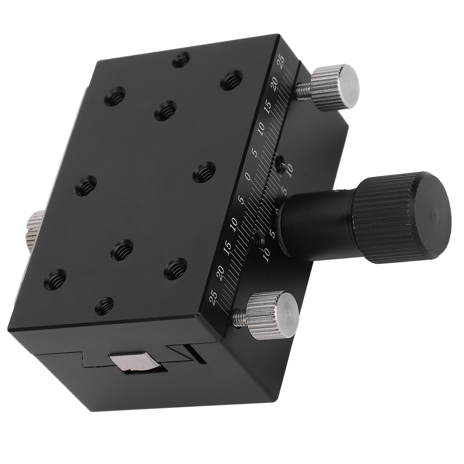 X-achsen-lineartisch Schwalbenschwanznut Manuelle Feineinstellung Plattform Schiebetisch Hba60
