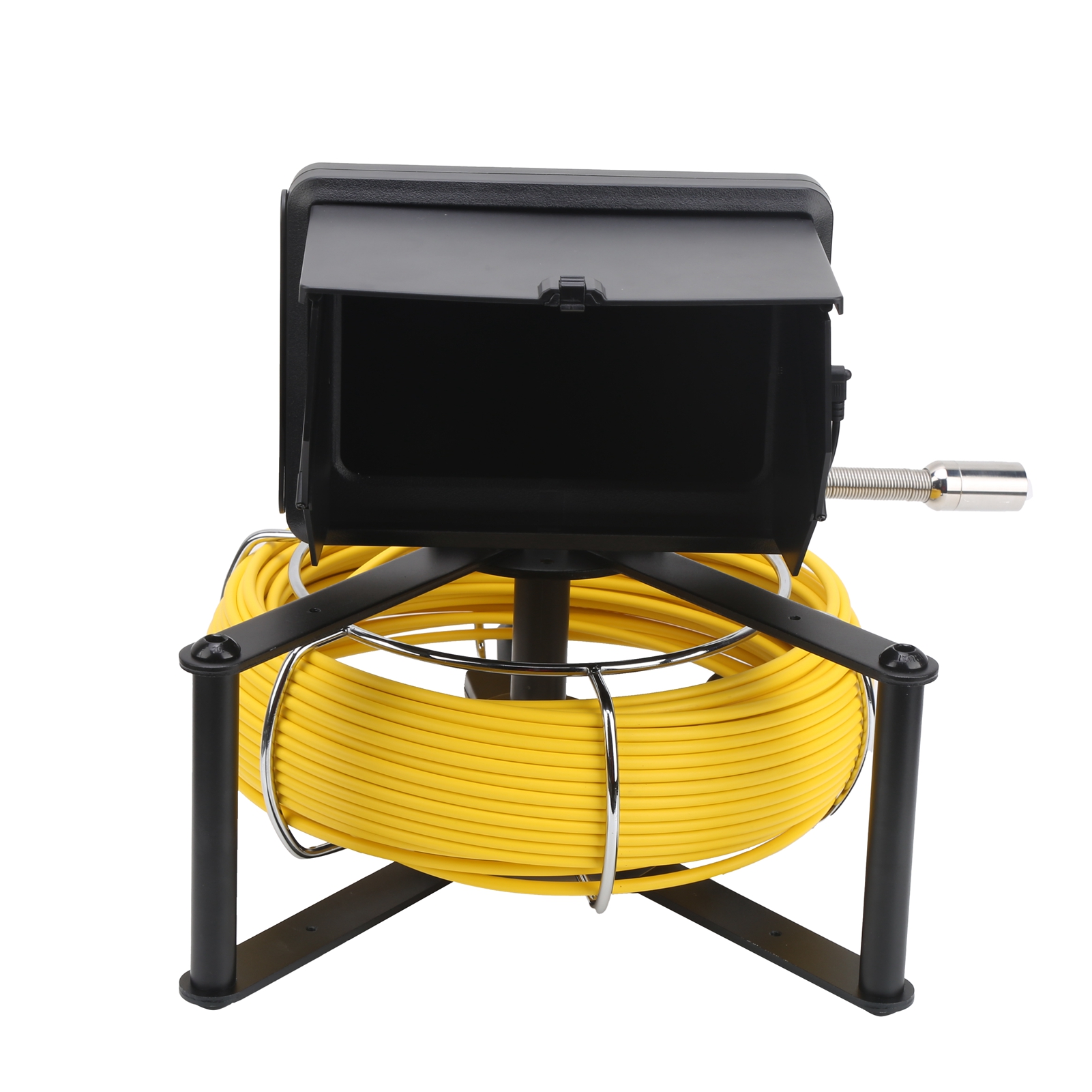 F9623-20m Rohrinspektionskamera, 20 M, Ip68, Kanalinspektion, 7 Zoll Ips, 1200 Tvl, Mit Led