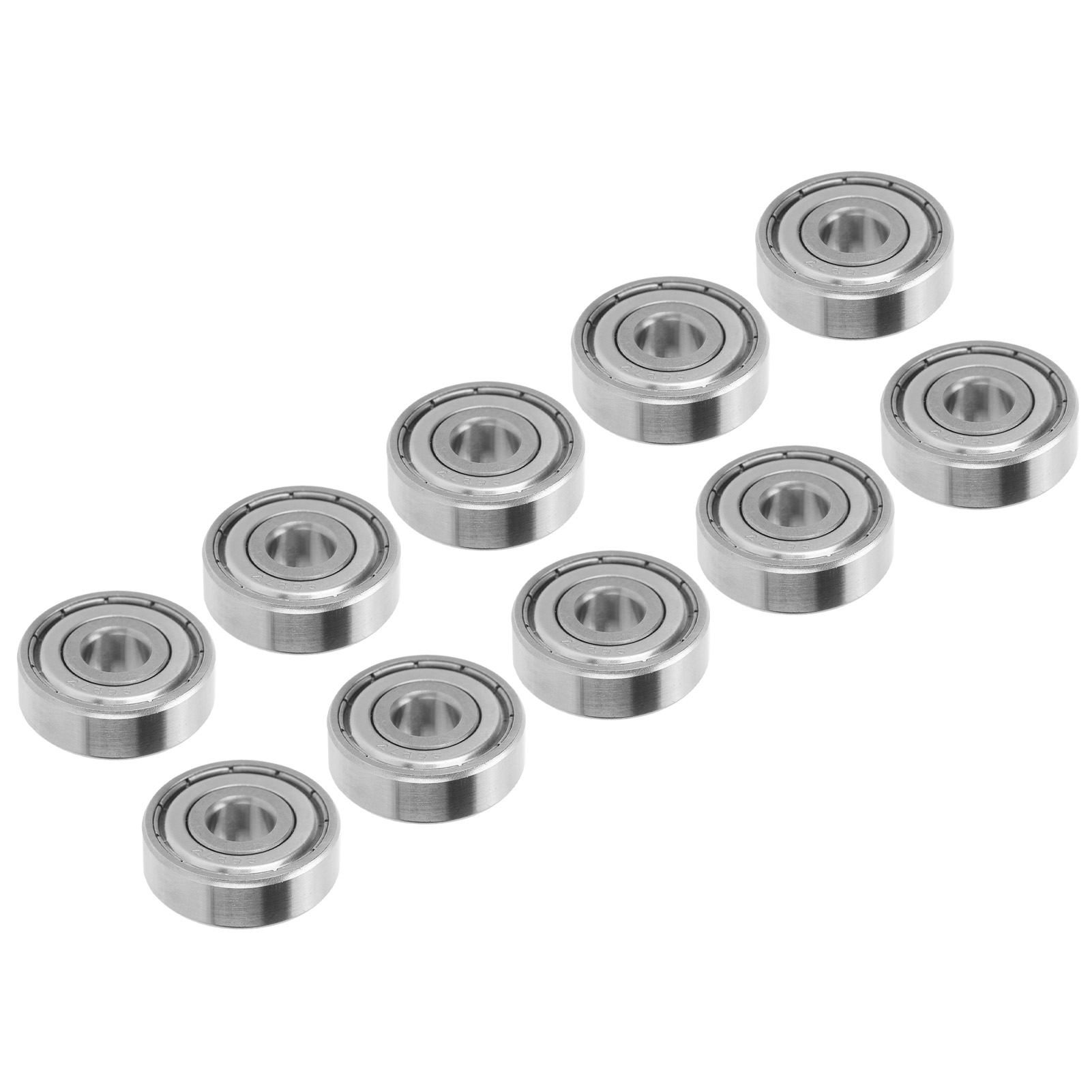 10 Stück Kugellager Aus Edelstahl Für Hohe Drehzahlen, Rollschuhzubehör S627z