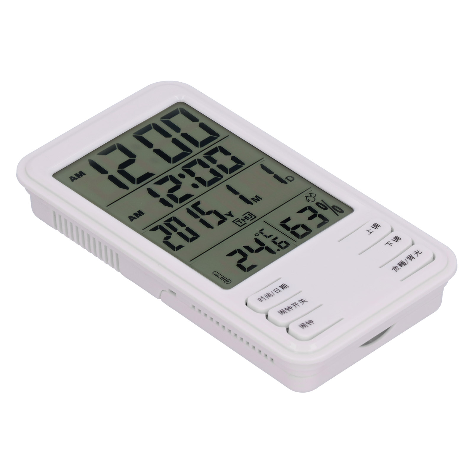 Hochpräzises Elektronisches Digitalthermometer Für Den Haushalt Mit Temperatur- Und Feuchtigkeitsmessung