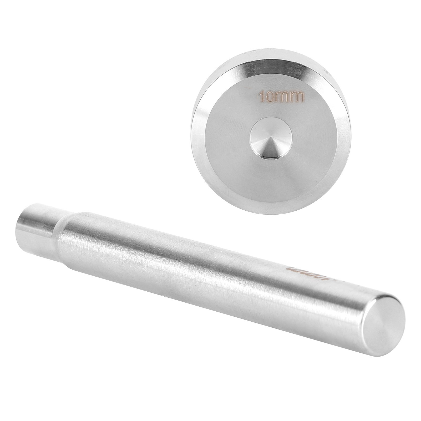 Doppelseitiges Nietenstanzwerkzeug-set Aus Metall Für Diy-lederarbeiten, 10 Mm