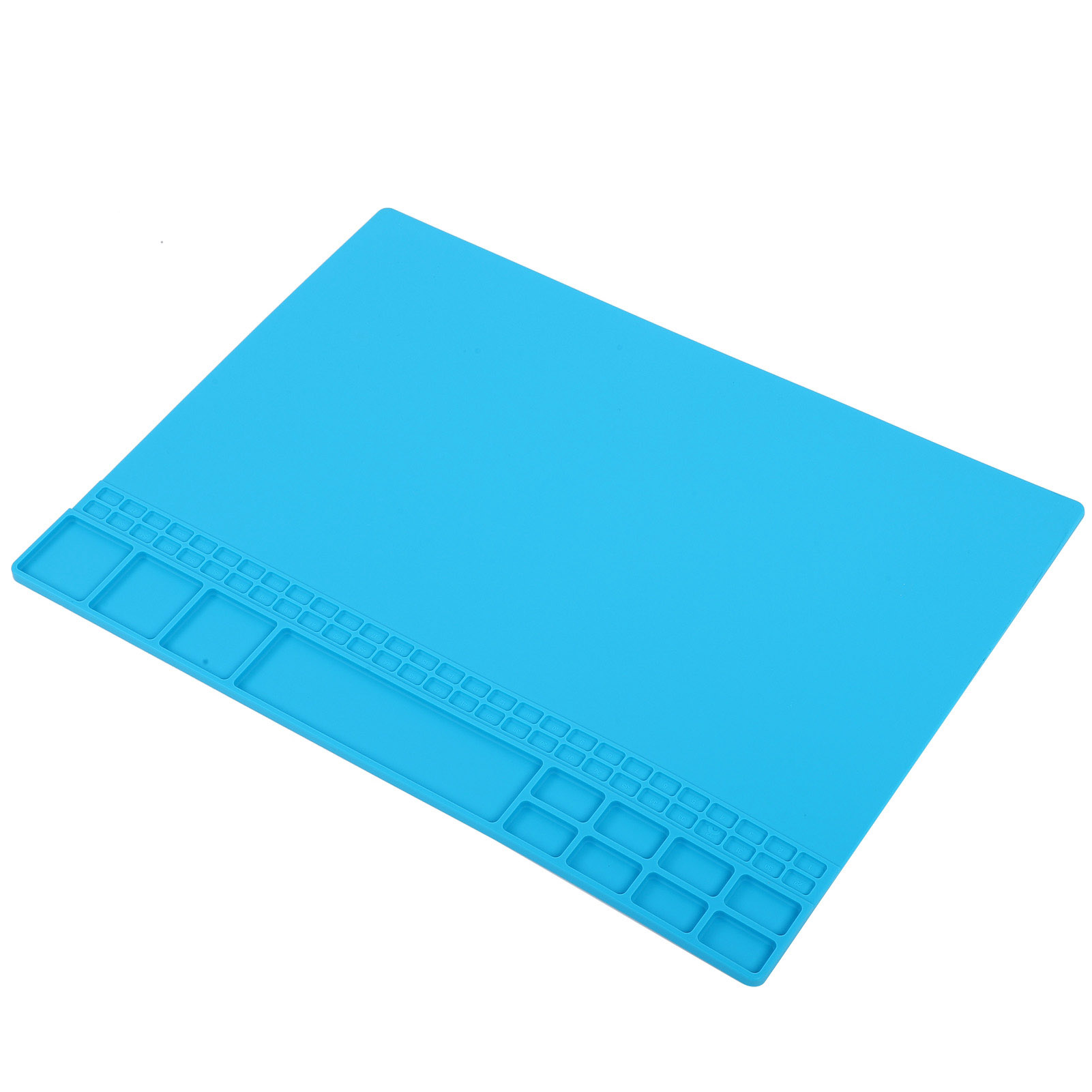 Reparaturmatte Aus Magnetischem, Hitzebeständigem Silikon, Lötstationsunterlage Für Computer Und Handys, 405 X 305 X 8 Mm