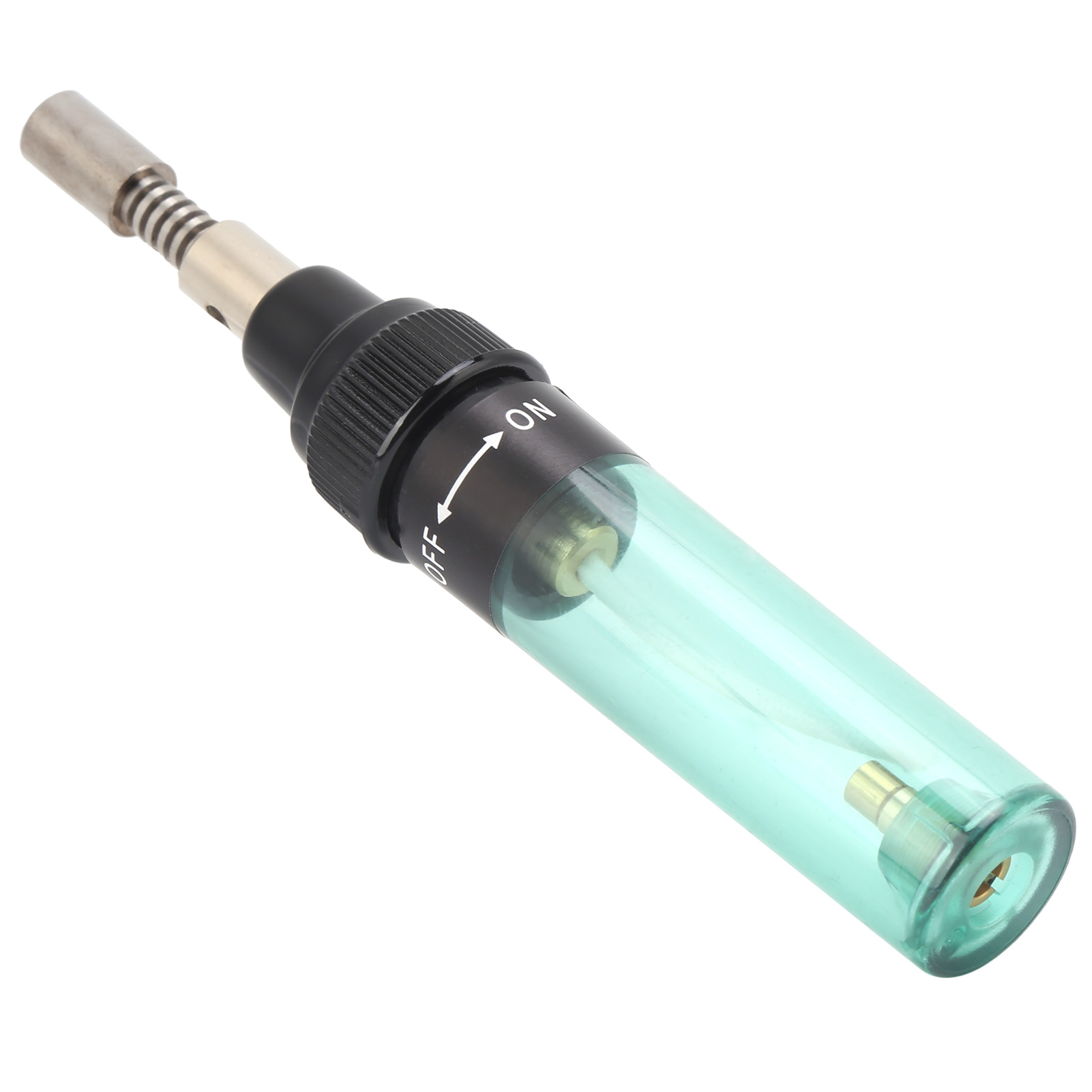 Nachfüllbarer Gaslötkolben In Stiftform Mit Reinem Butangas, 8 Ml, Va-100, Transparent Grün