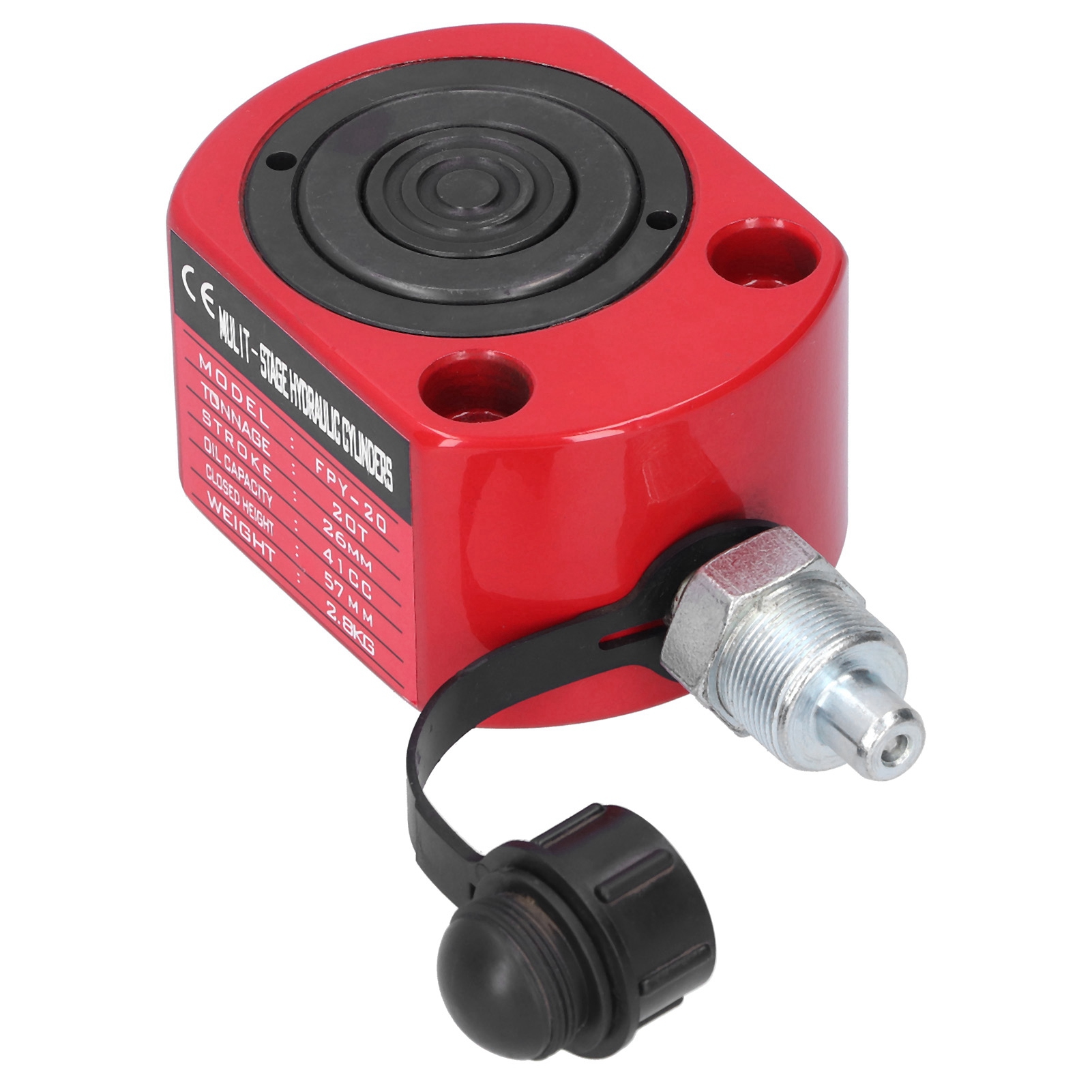 Separater Ultradünner Hydraulikzylinder Für Zubehör Der Elektrizitätsindustrie Fpy-20 20t