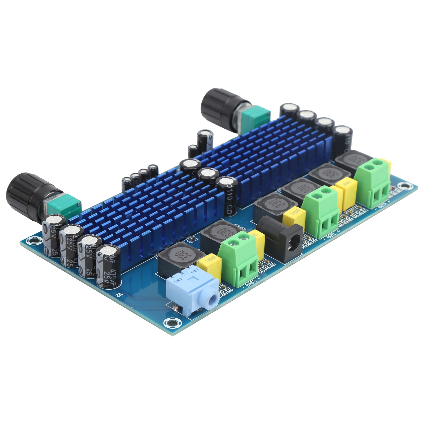 Leistungsverstärkerplatine Tpa3116 Chip D2 2.1 Kanäle Bass-audio-verstärkermodul Xh-a312