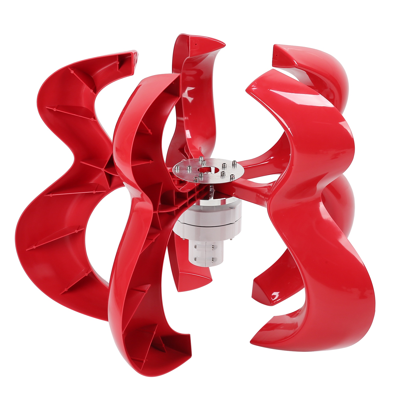 Windgenerator Mit 5 Flügeln Und Vertikalen Achsen, Kürbisform, Stromerzeugungsgerät Dthl600w(24v)